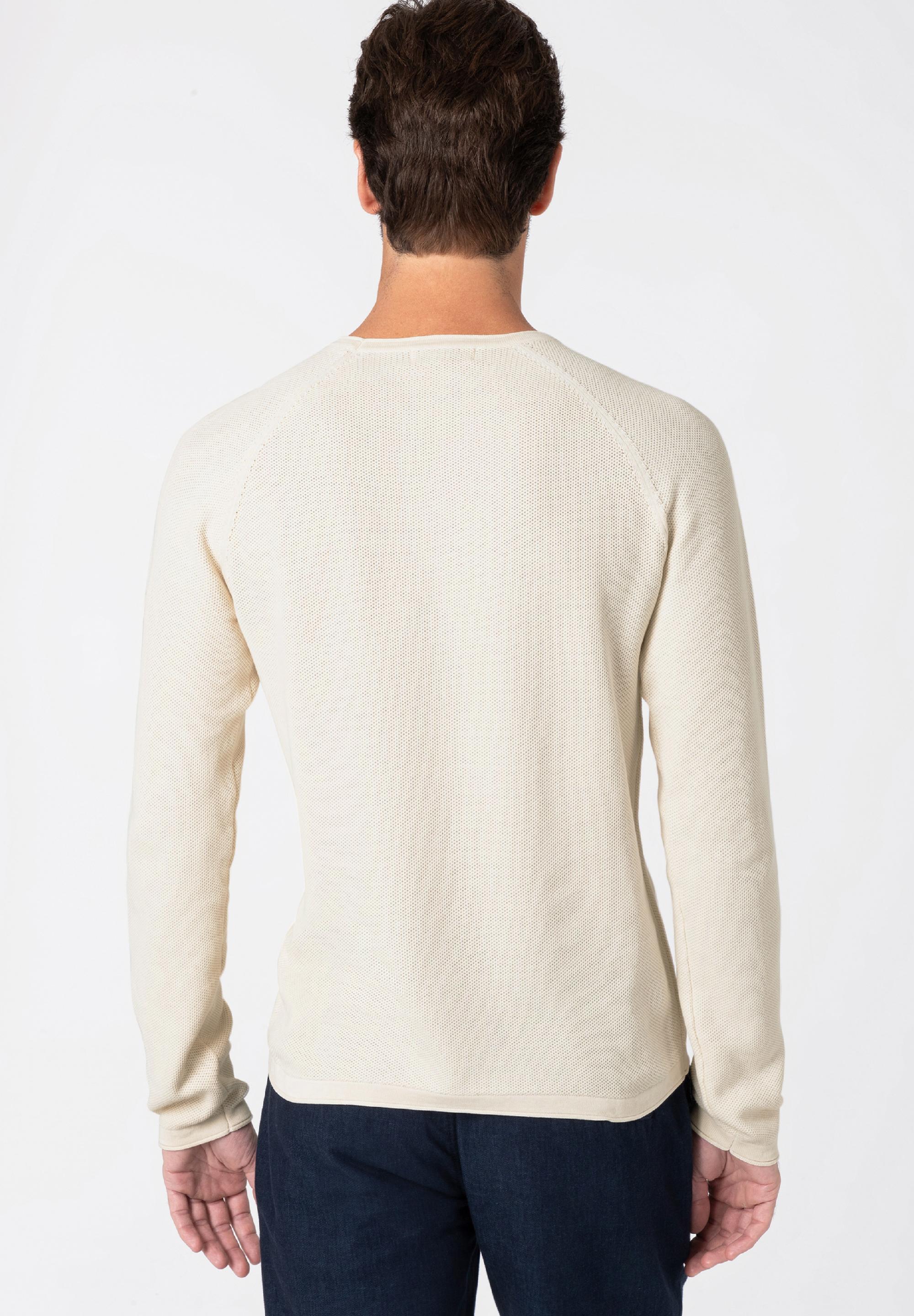 Spiral Knit Crewneck