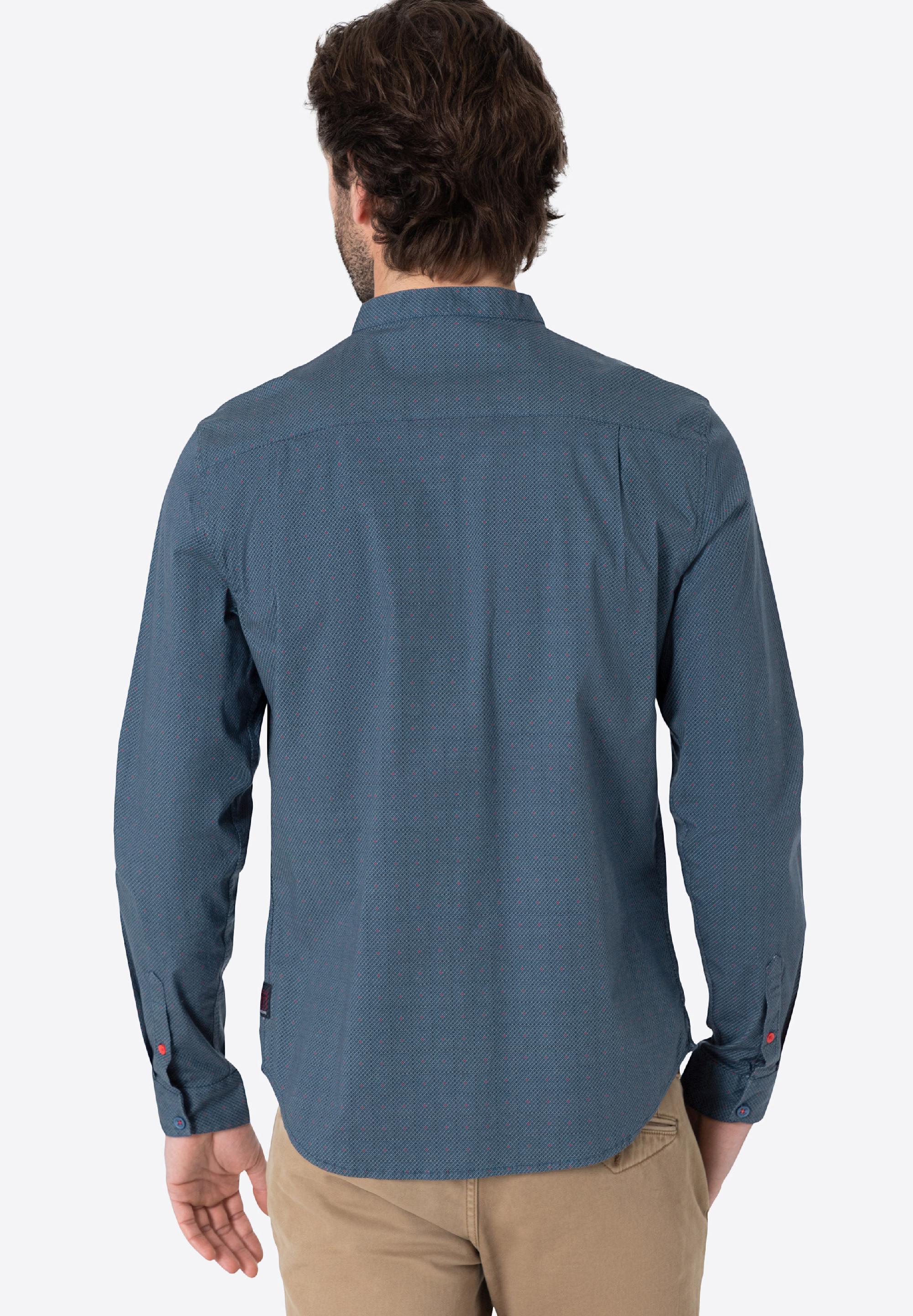 Stand-up-collar Shirt