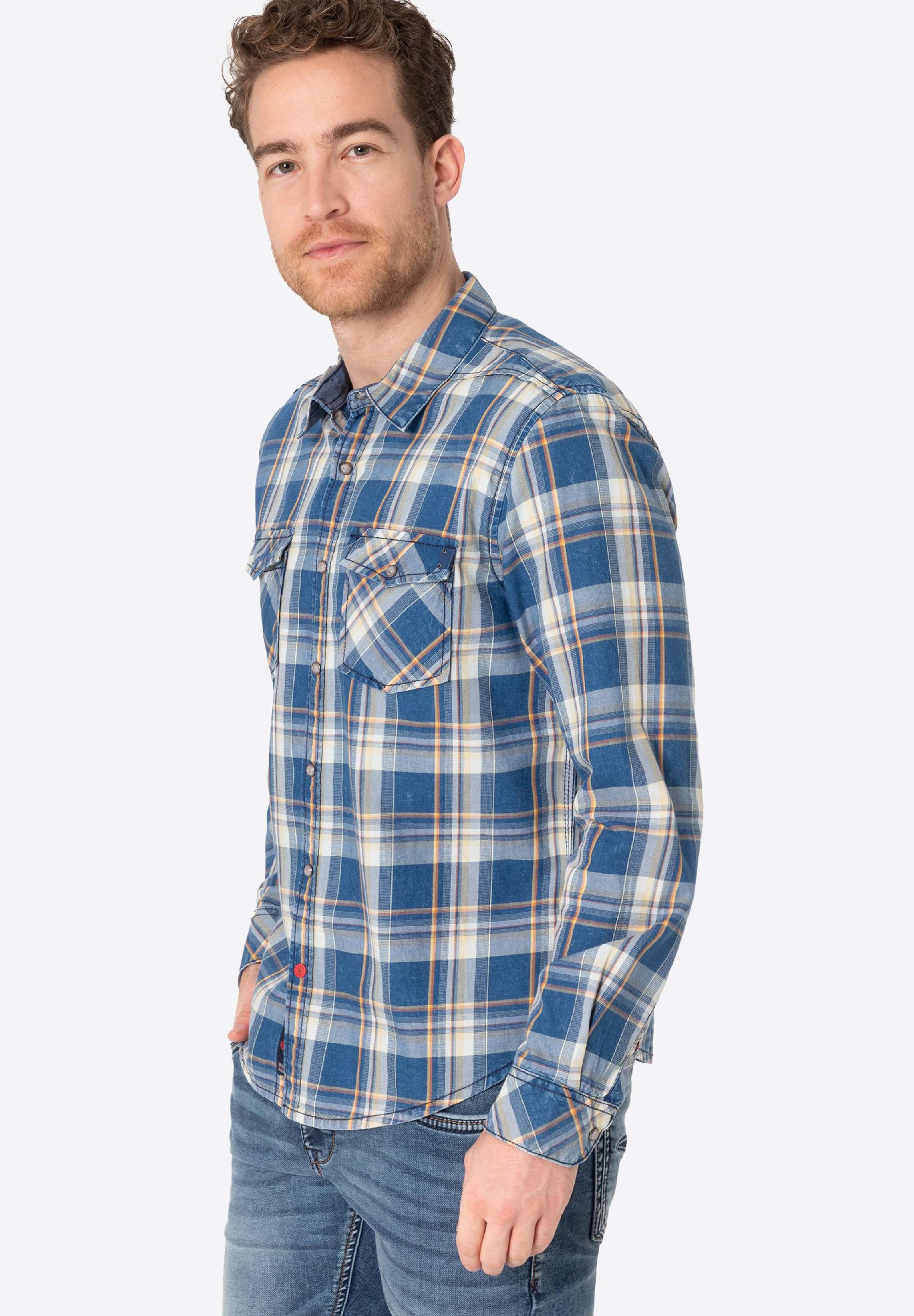 Indigo Check Shirt