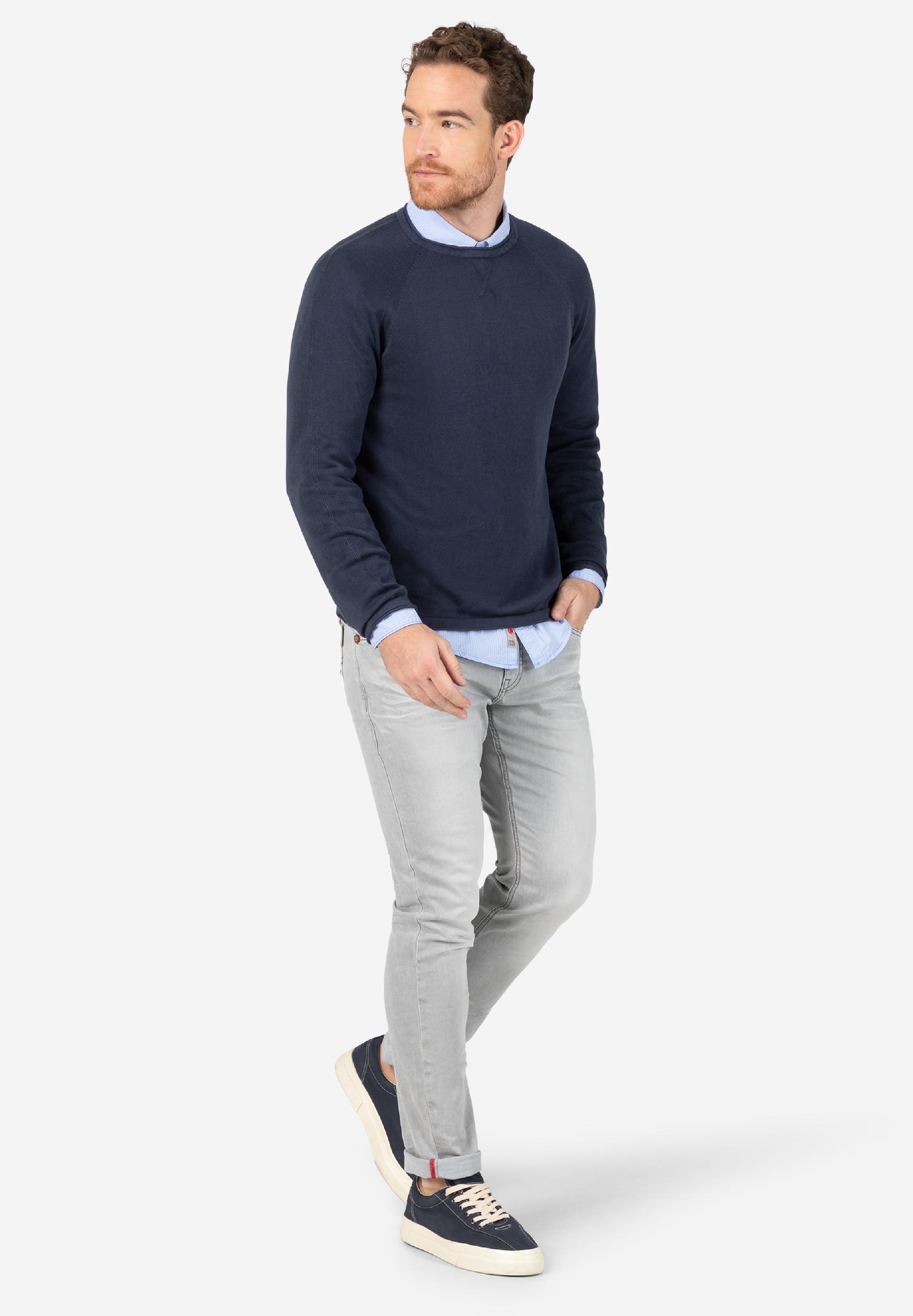 Spiral Knit Crewneck