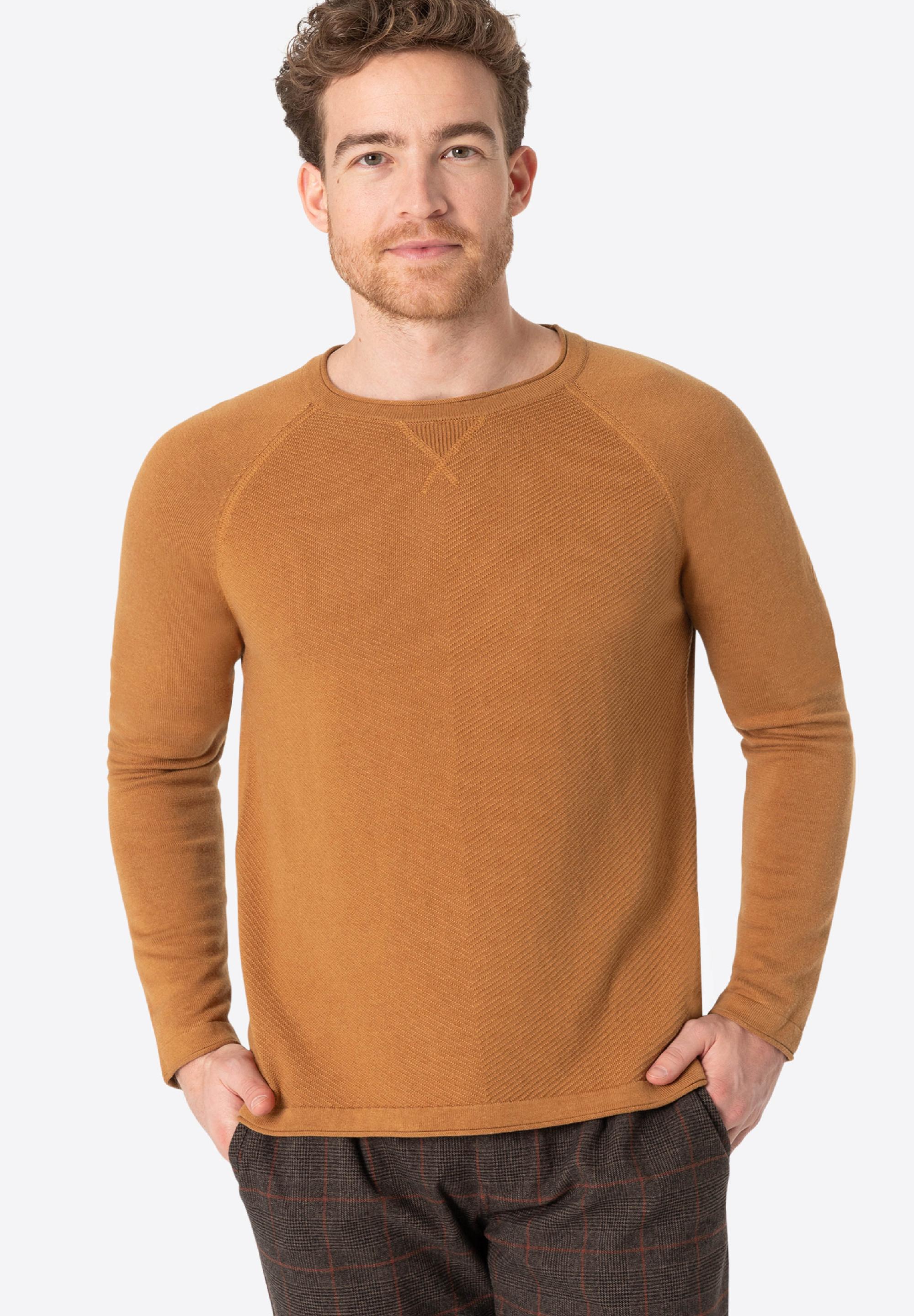 Spiral Knit Crewneck