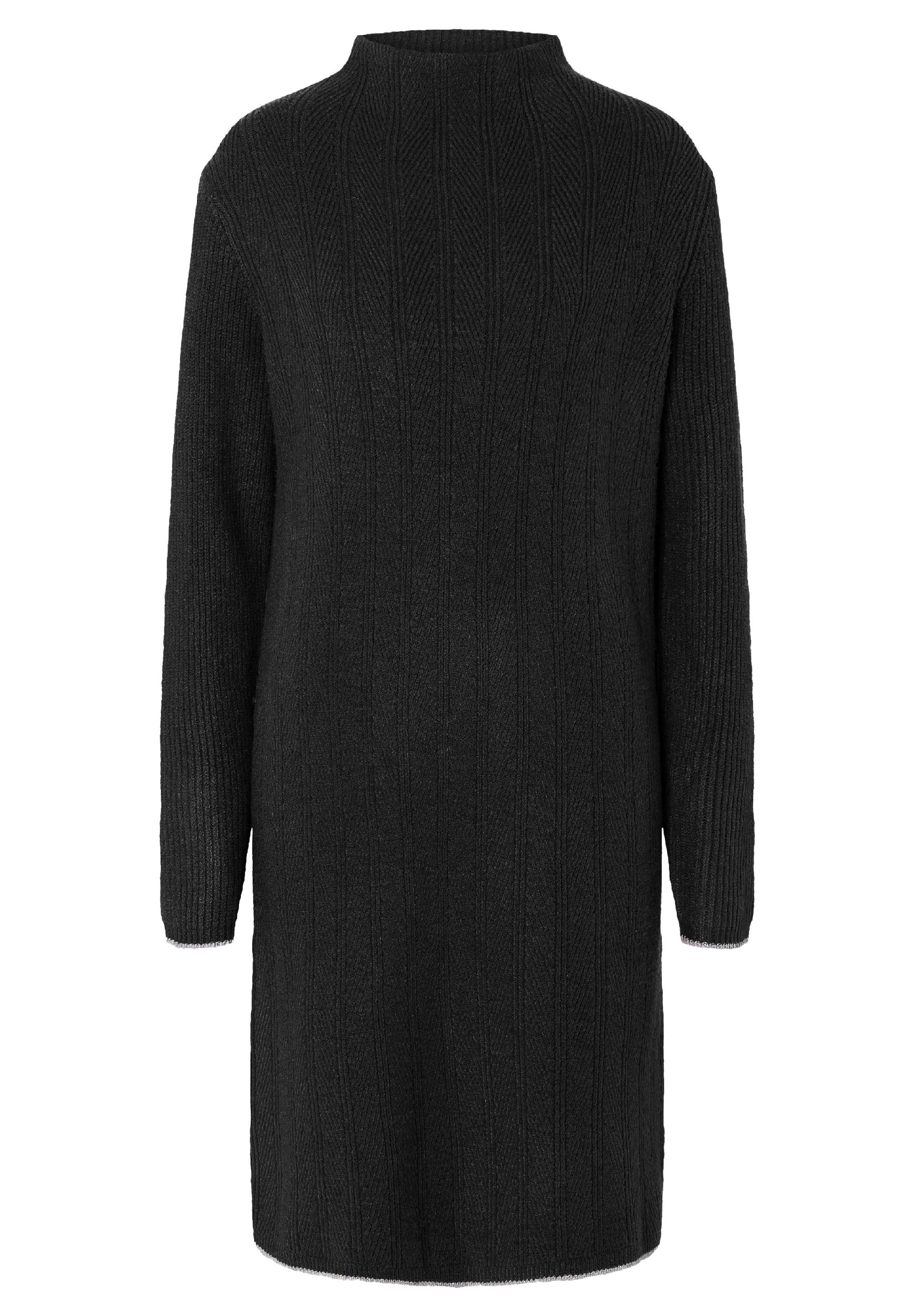 High Collar Knit Dress