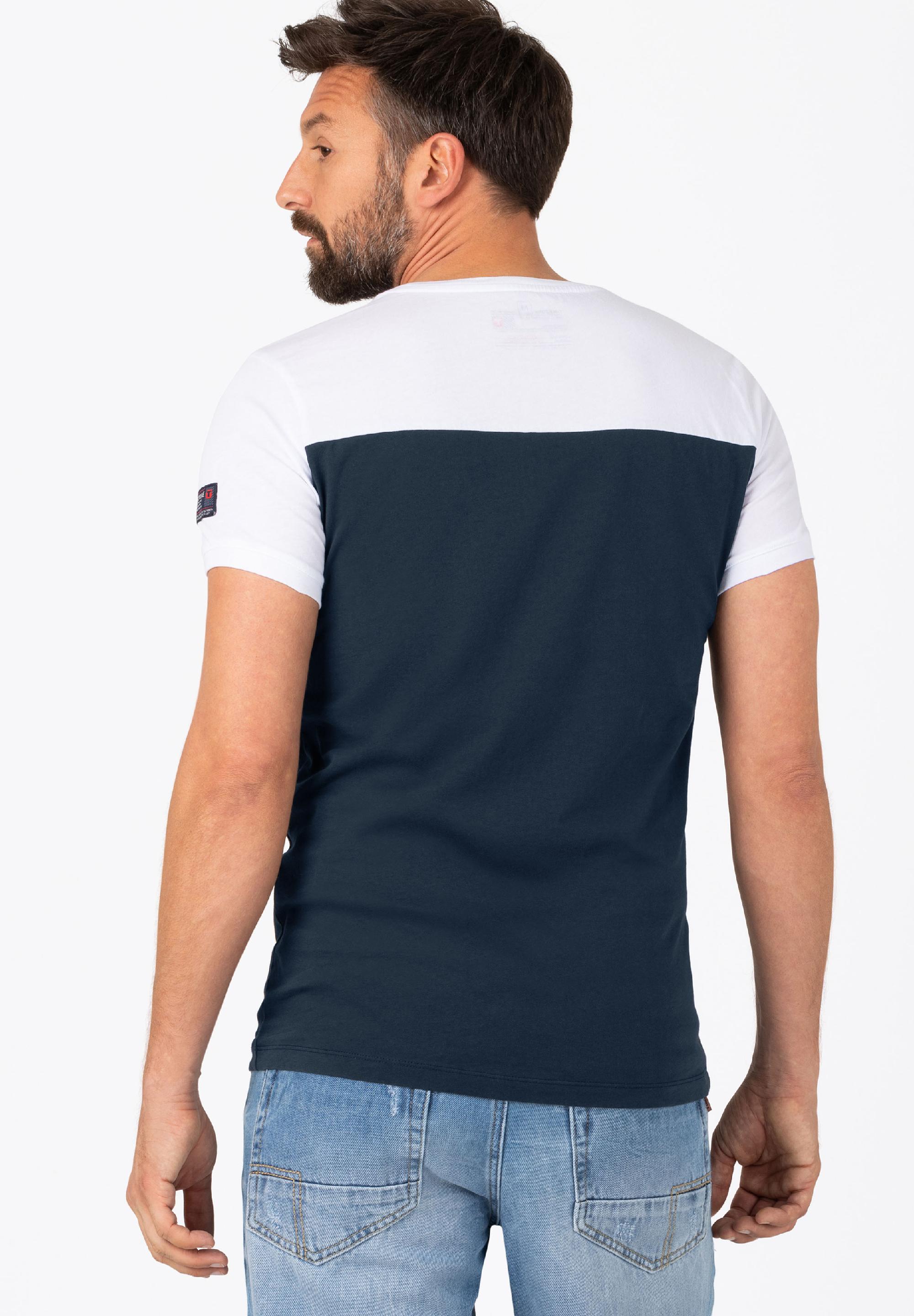 Color Block T-Shirt print