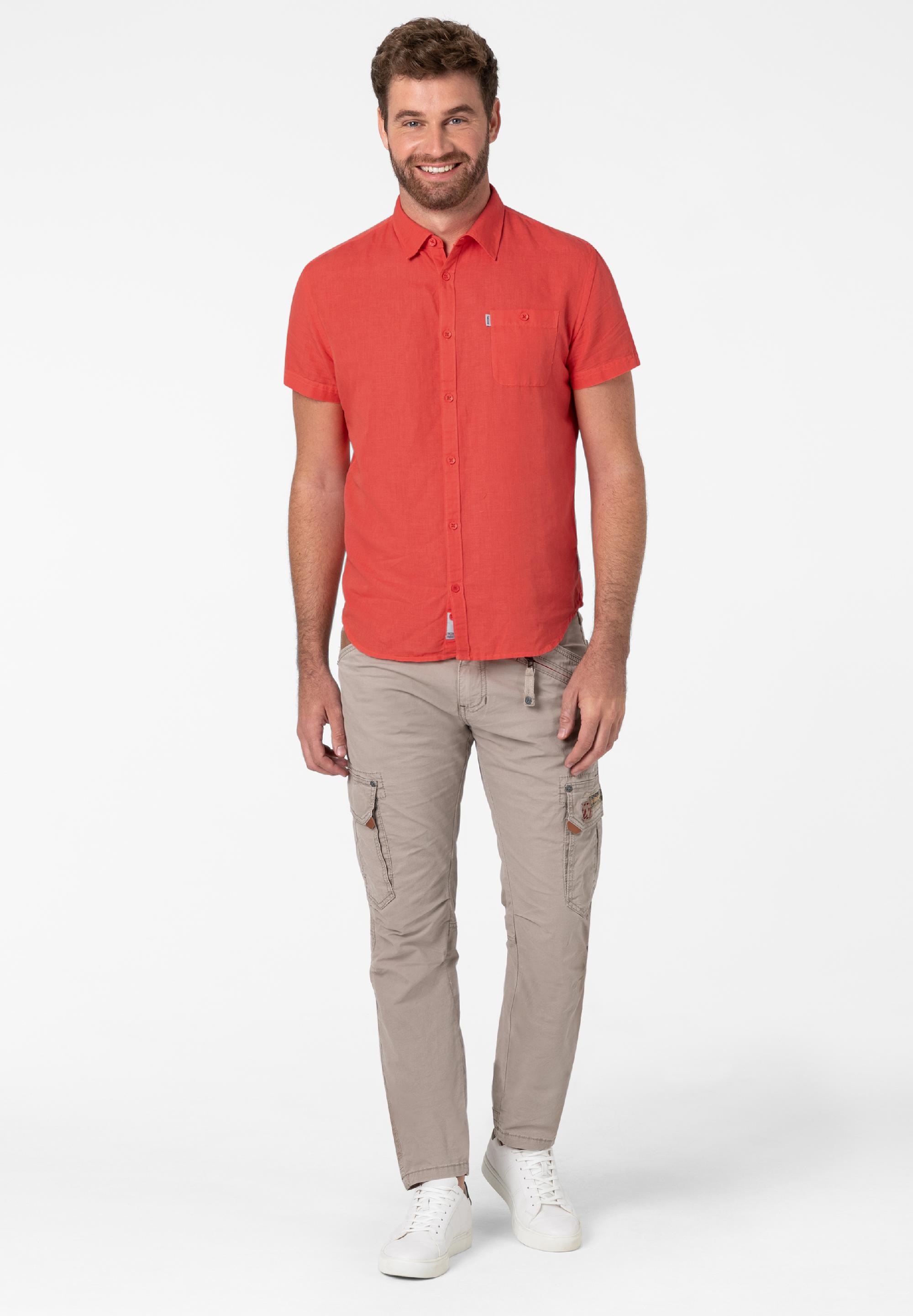 Soft Linen Shortsleeve Shirt