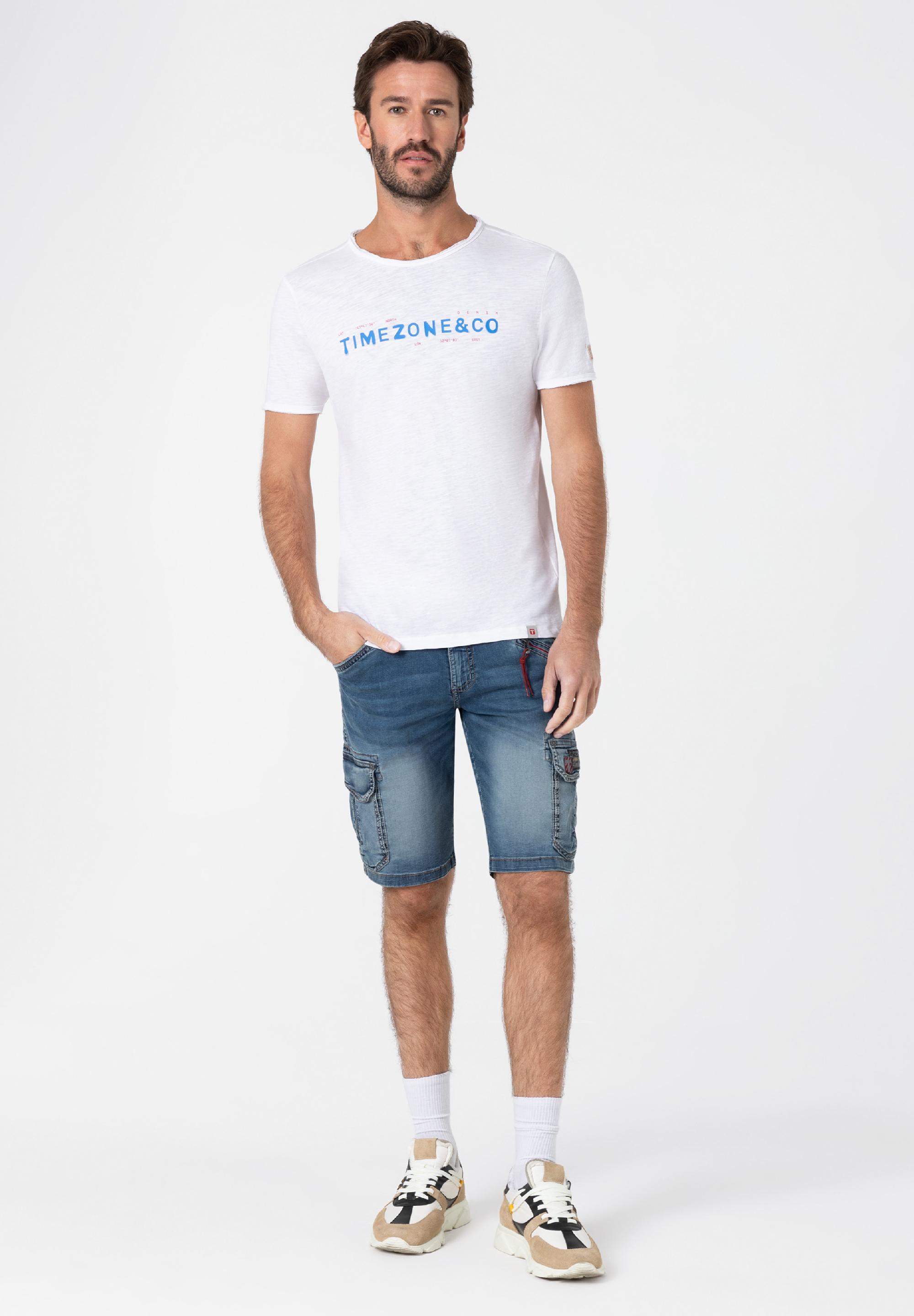 Aqua Print T-Shirt