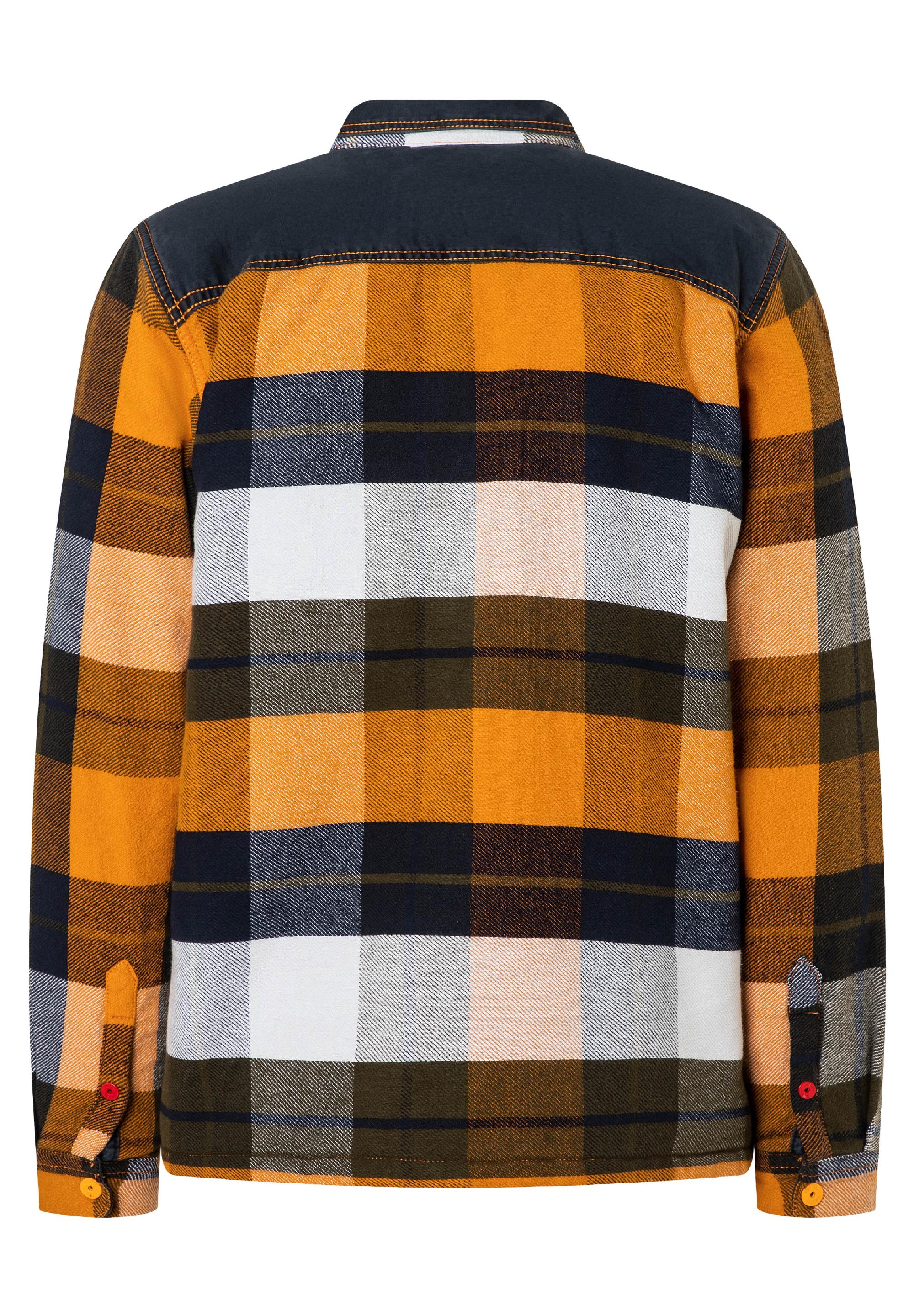 Overshirt Fabricmix padded