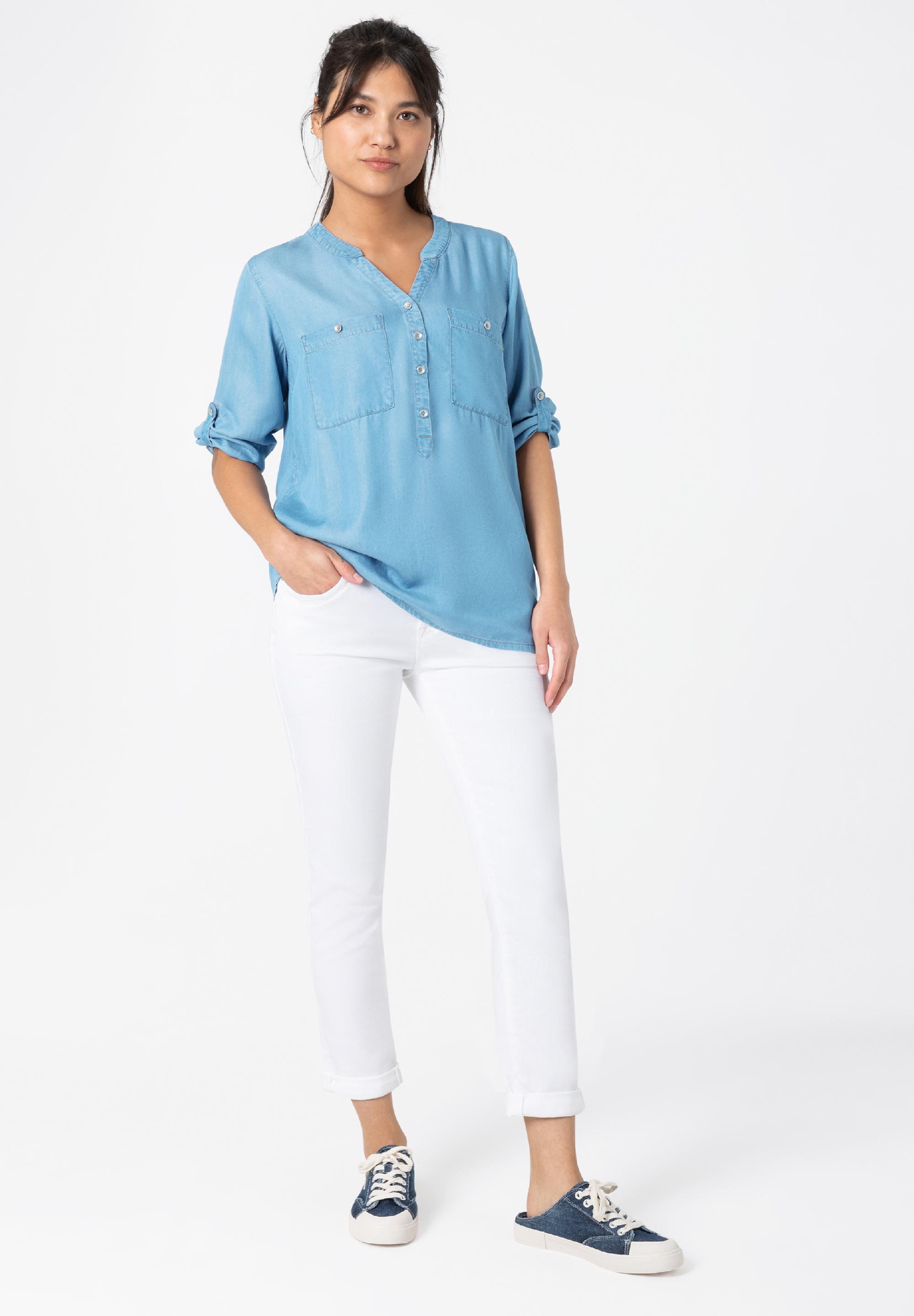 Henley Blouse