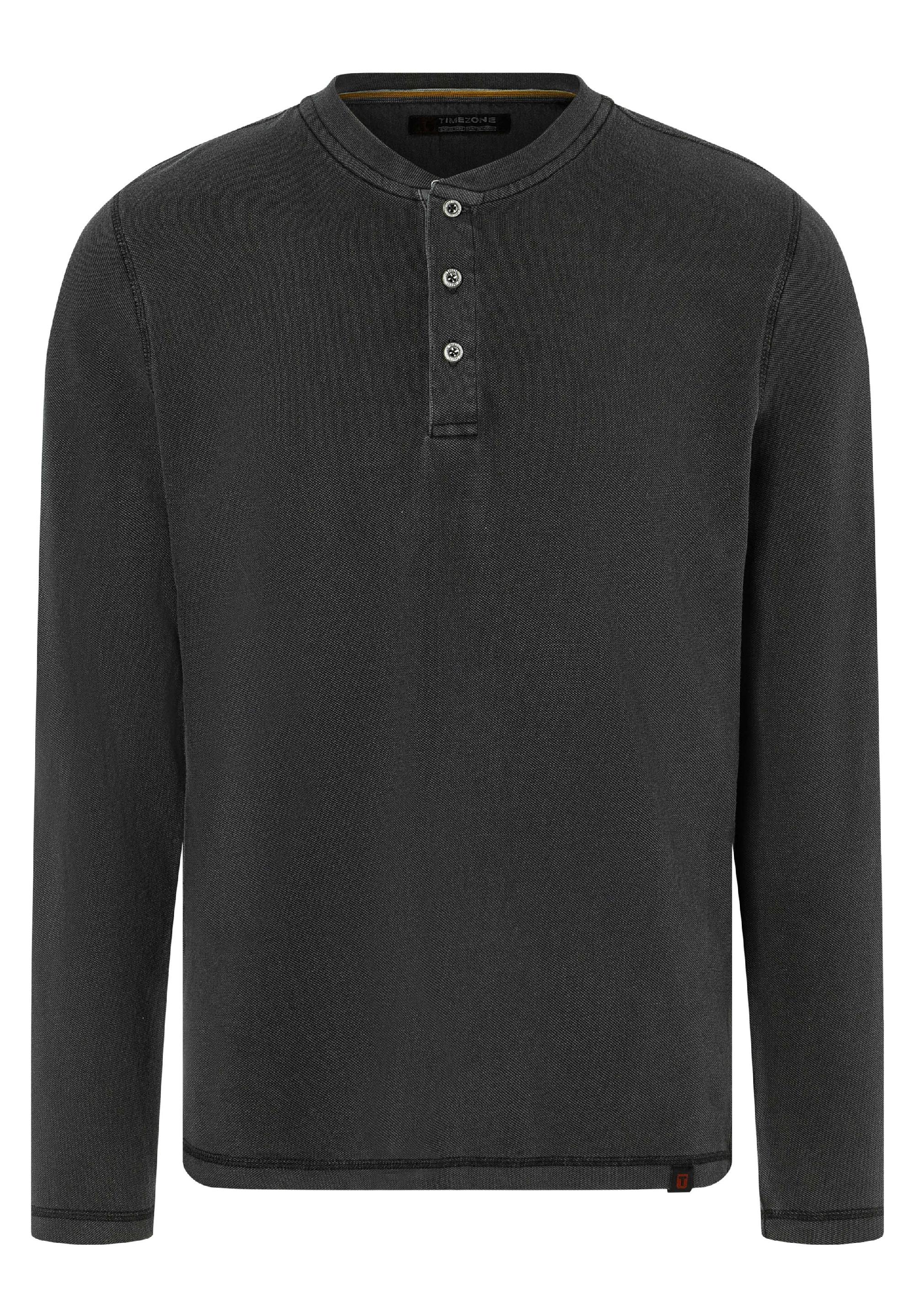 Pique Longsleeve Henley