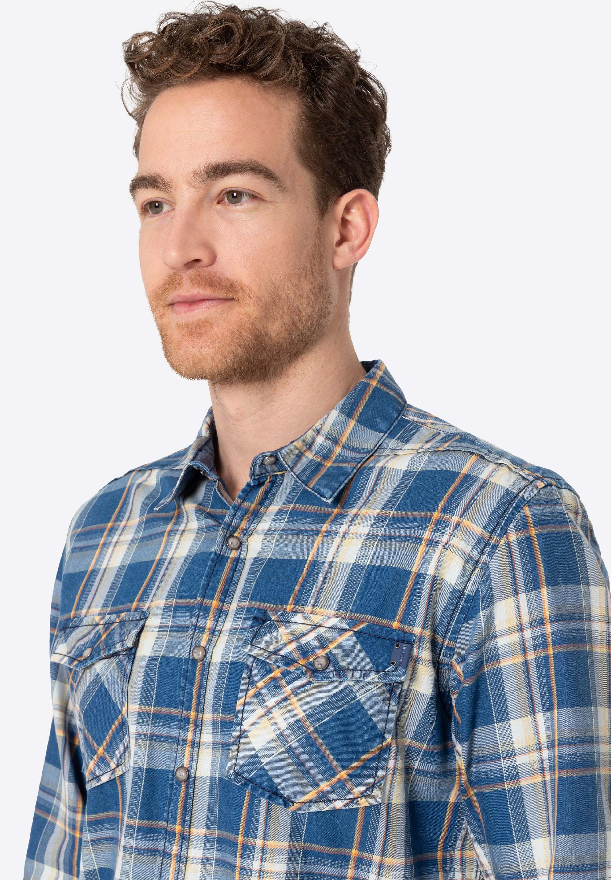 Indigo Check Shirt