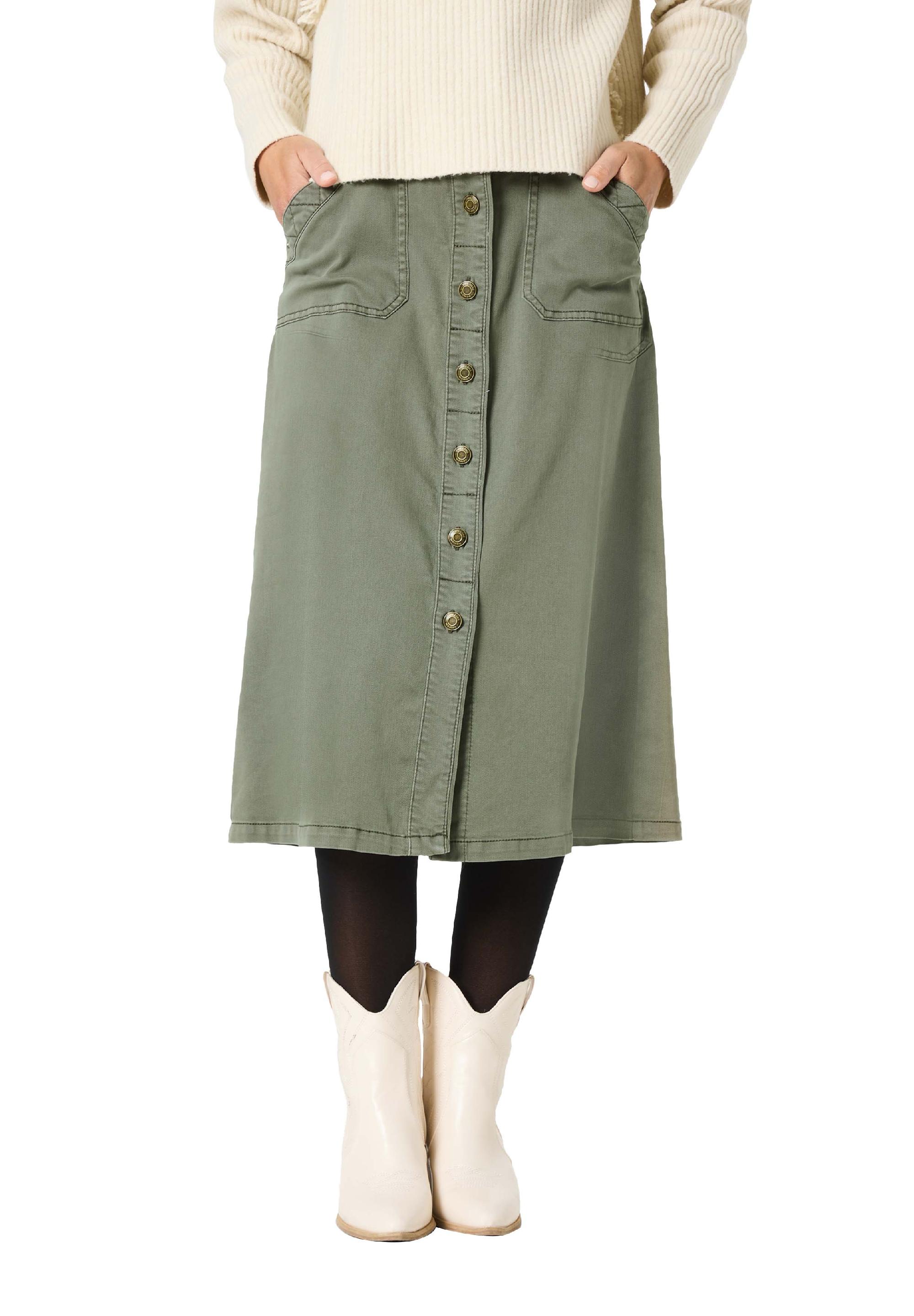 Midi Cargo Skirt