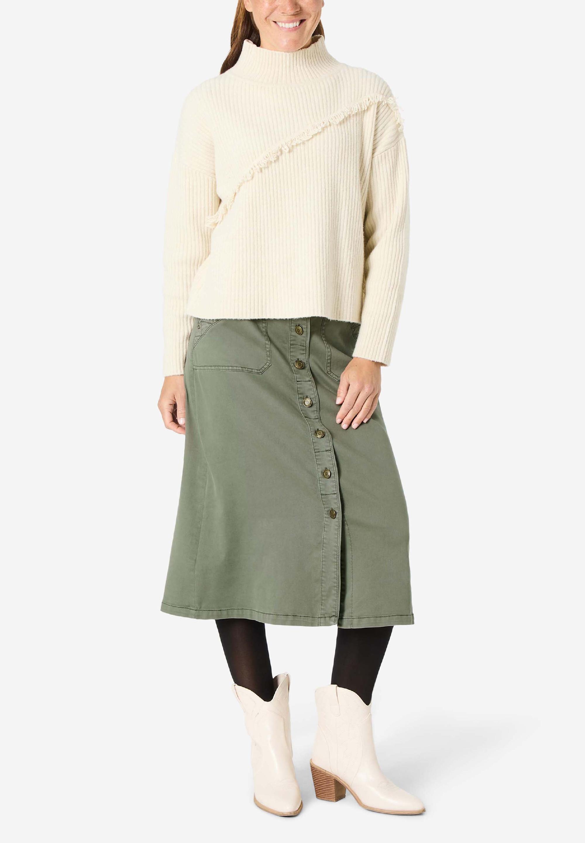 Midi Cargo Skirt