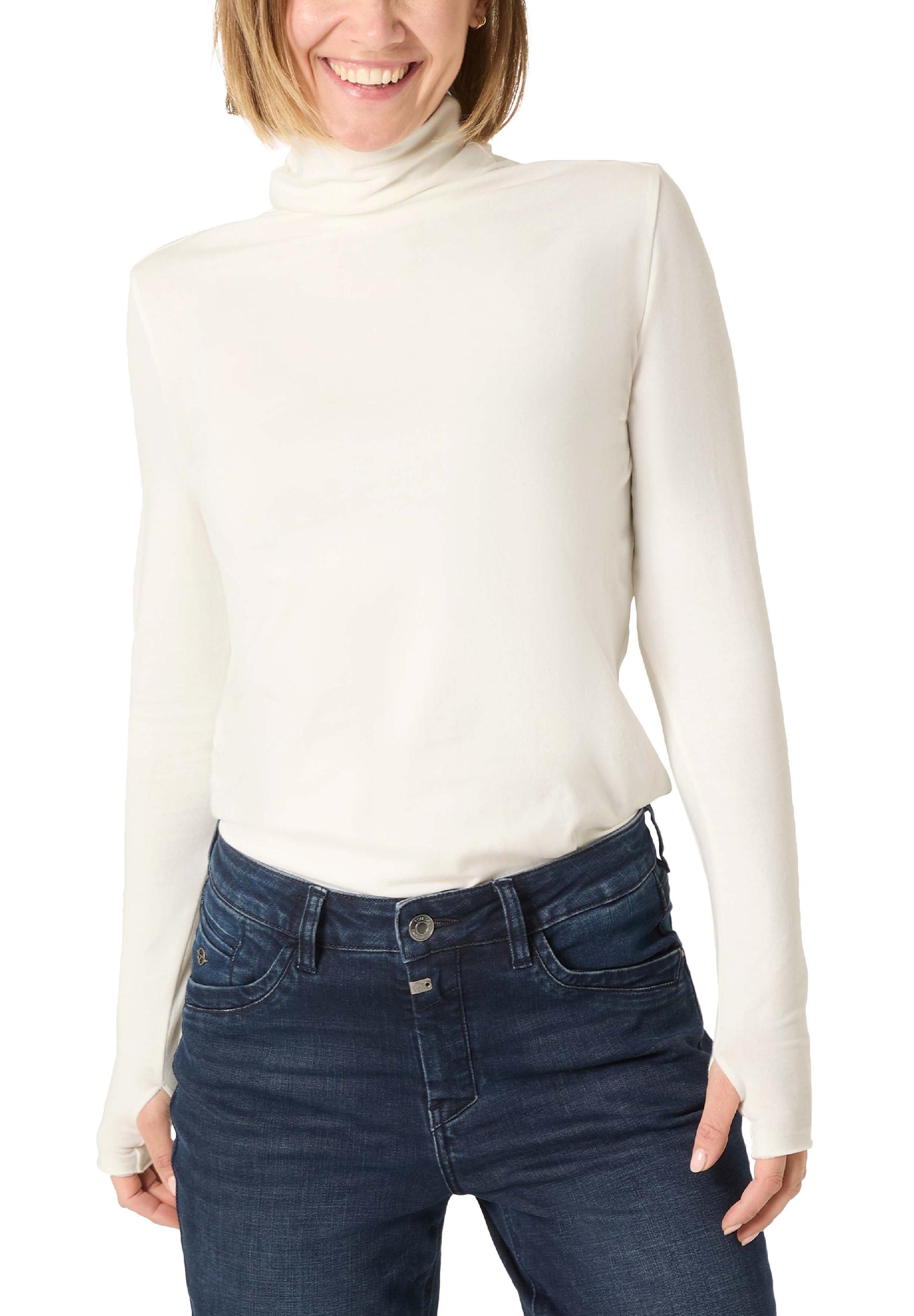 Mock-neck Longsleeve