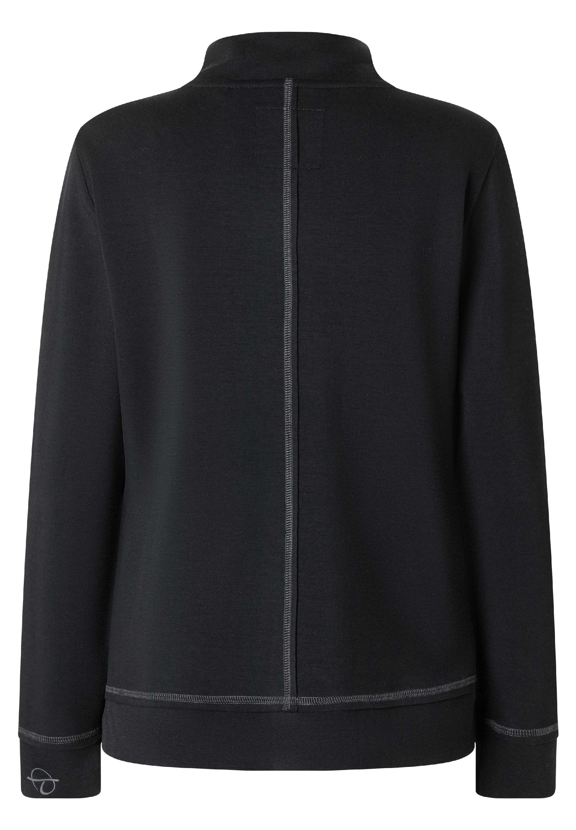 Stand-up Collar Sweatjacket