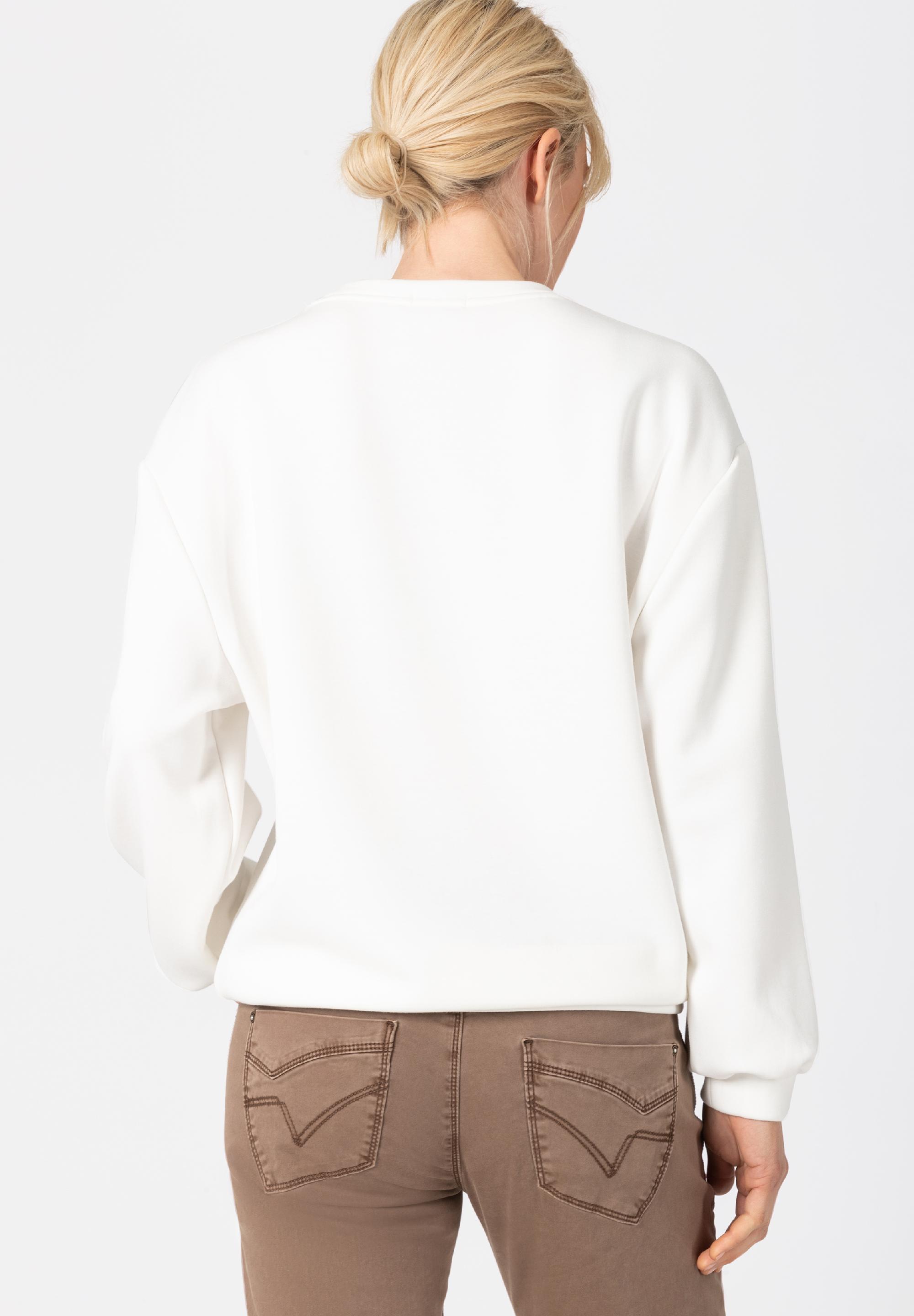 Puff Sleeve Roundneck