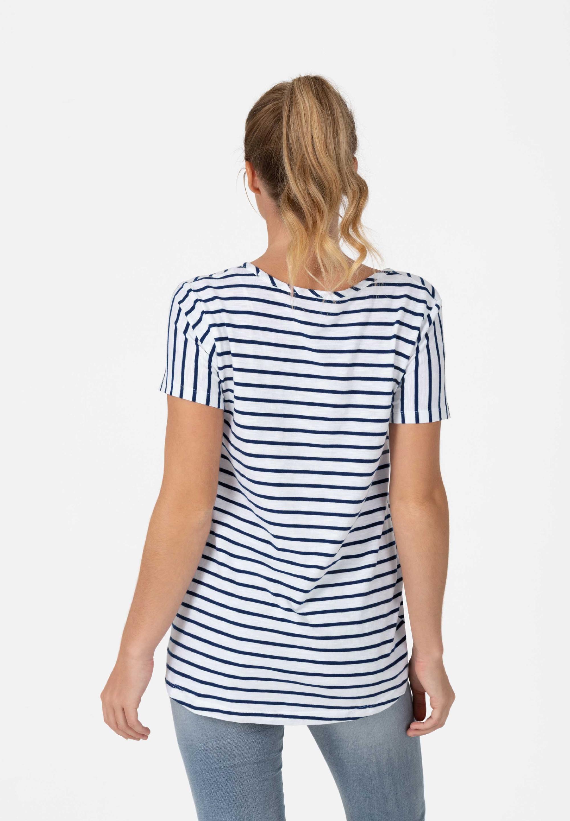 Striped A-Shape T-Shirt