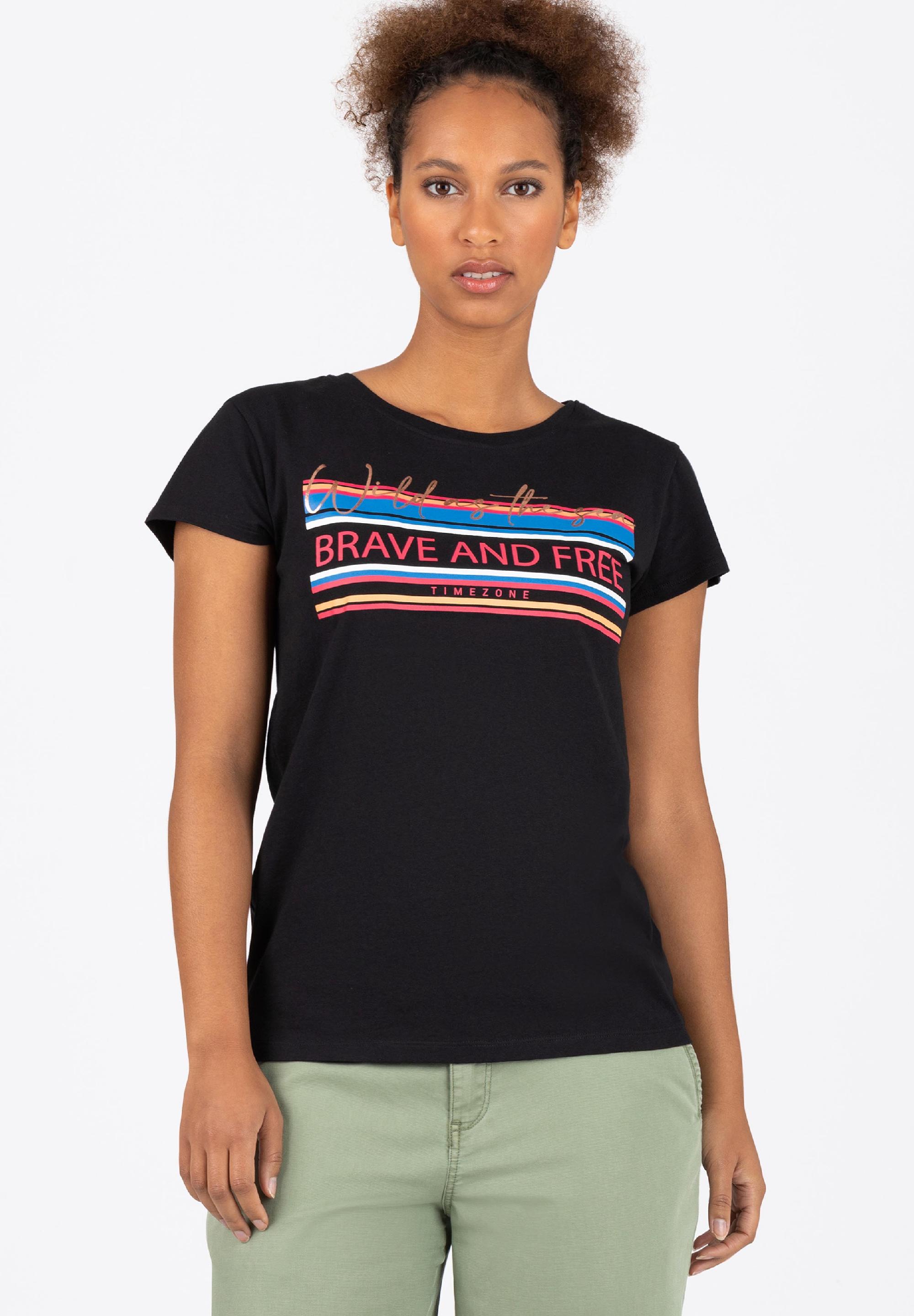 Brave and Free T-Shirt decoration