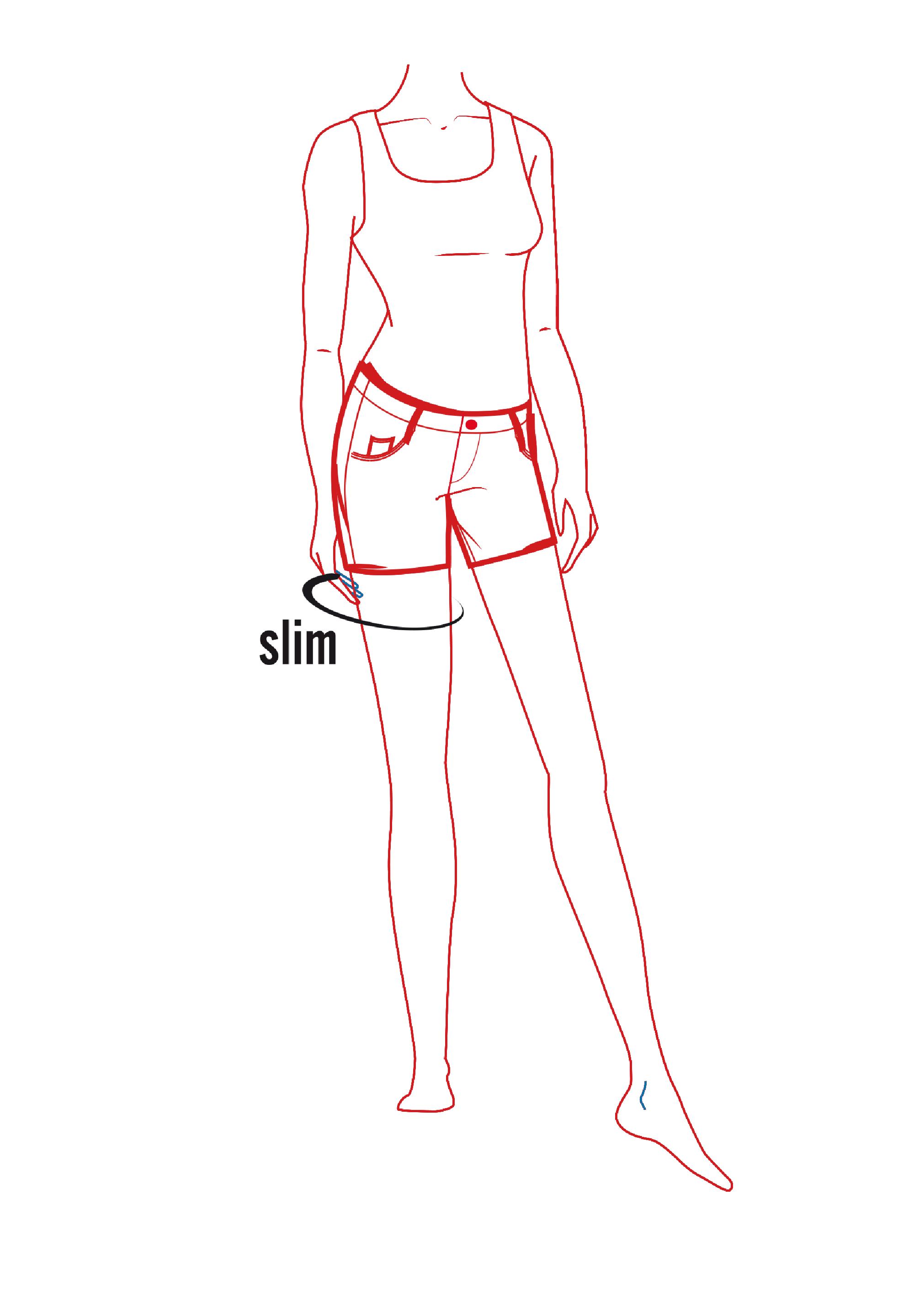 Slim NaliTZ Short