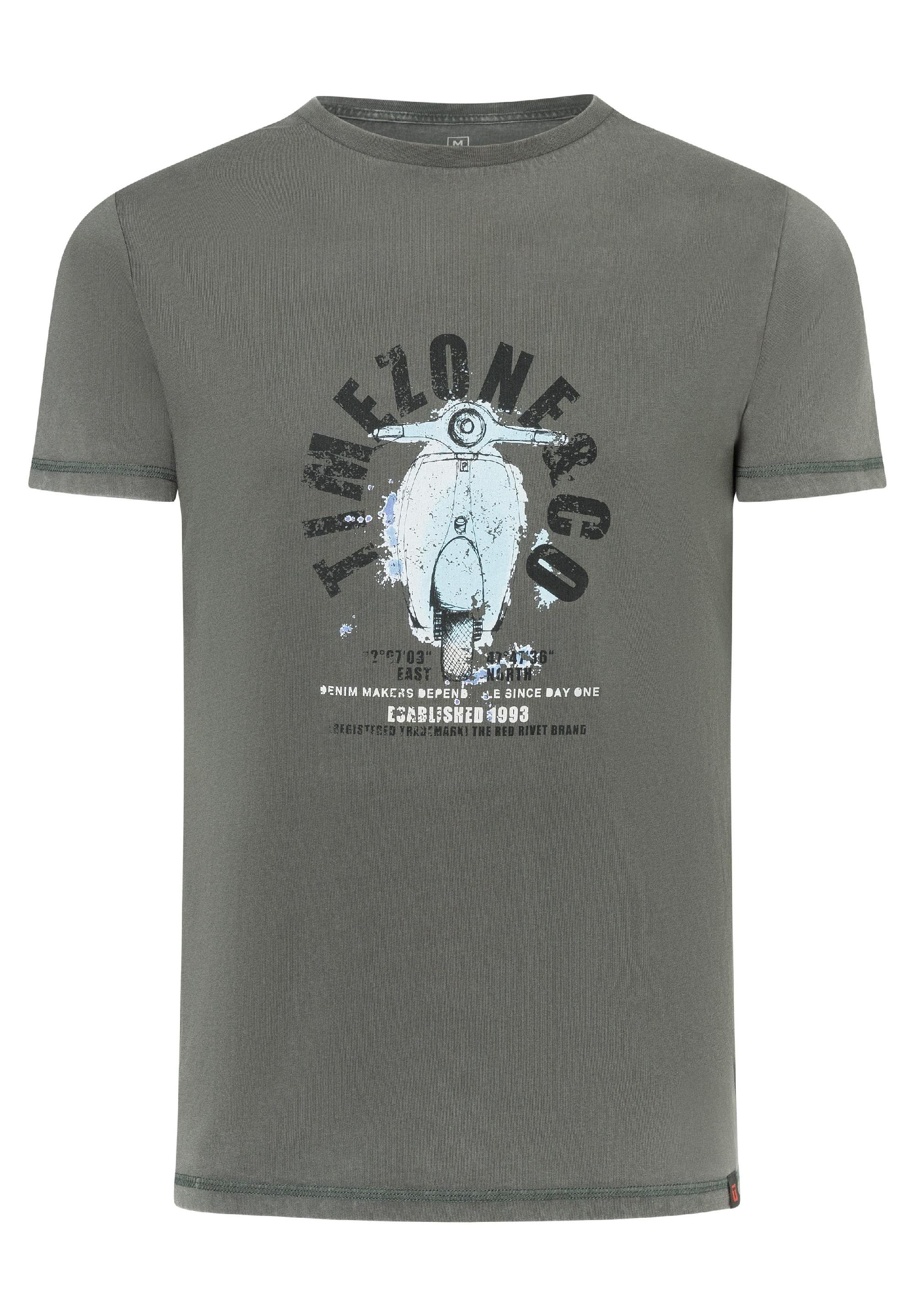 Scooter Print T-Shirt