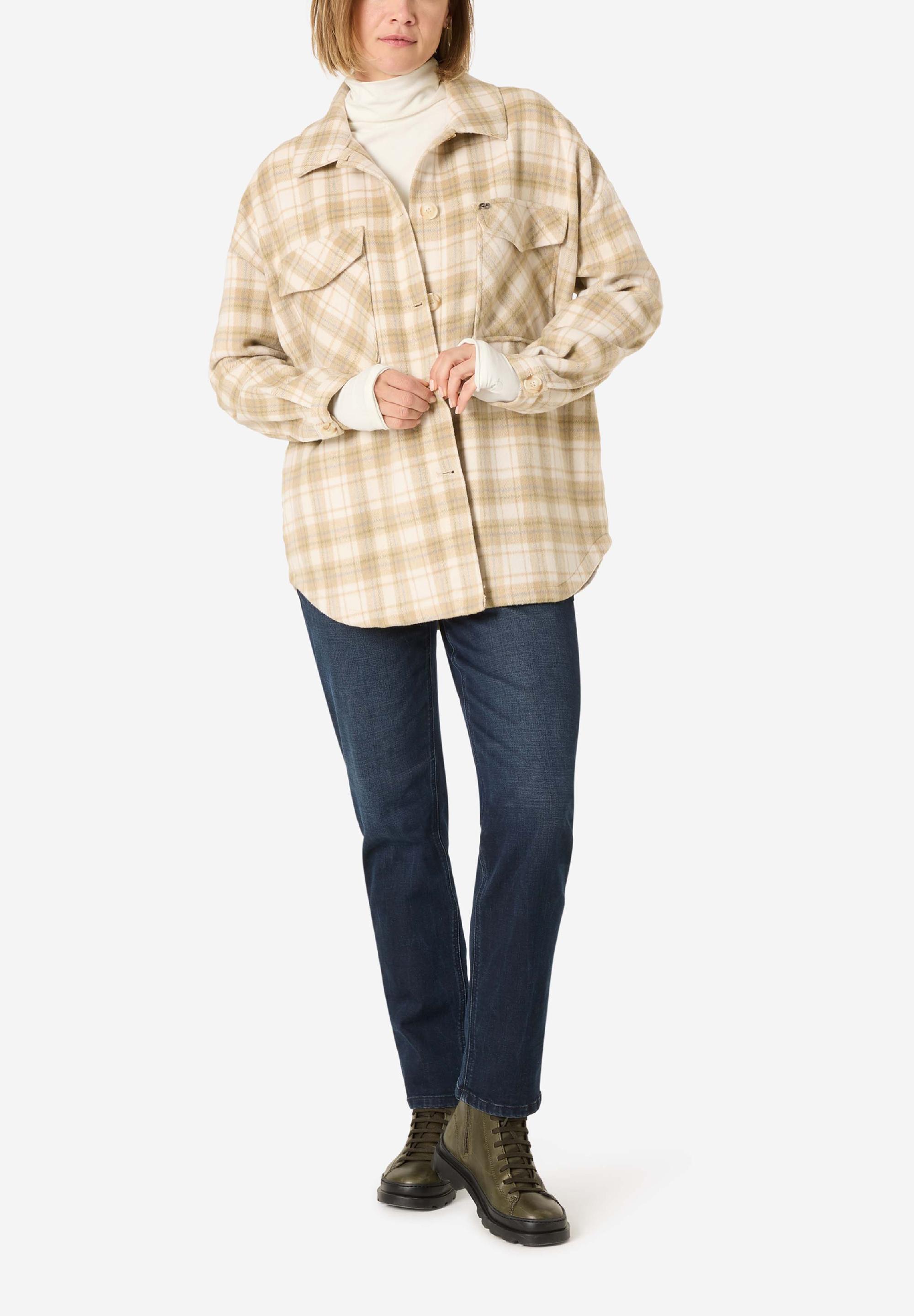 Mock-neck Longsleeve