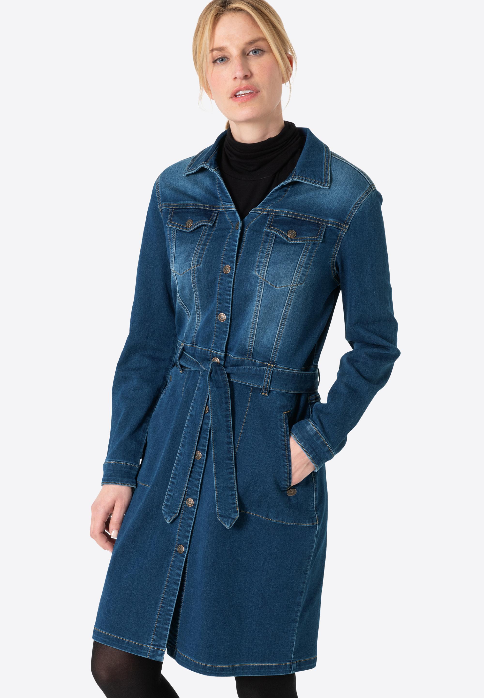 Denim Shirt Dress