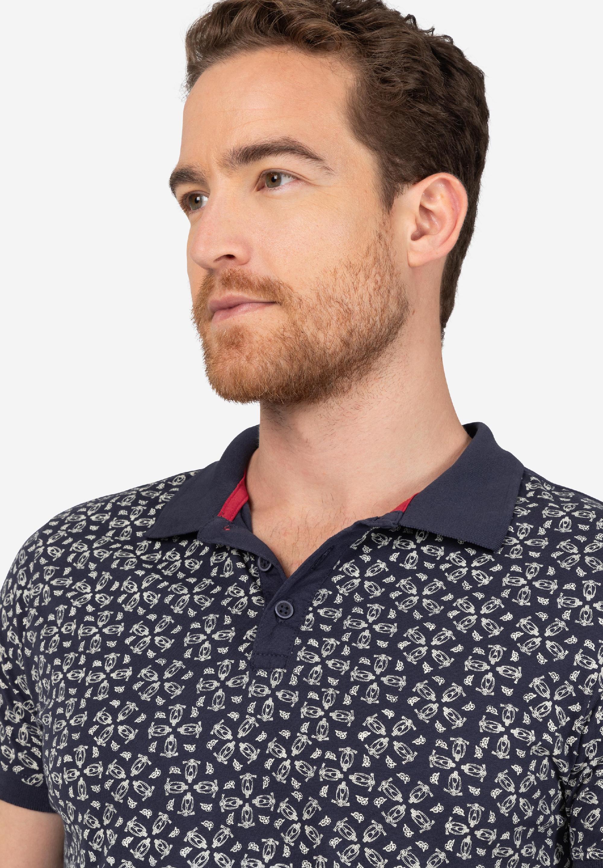 Printed Poloshirt