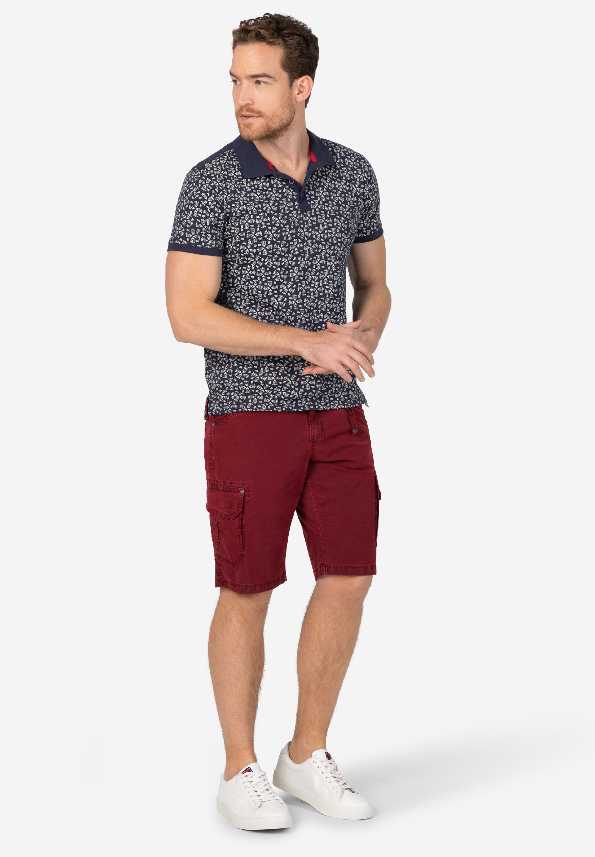 Printed Poloshirt