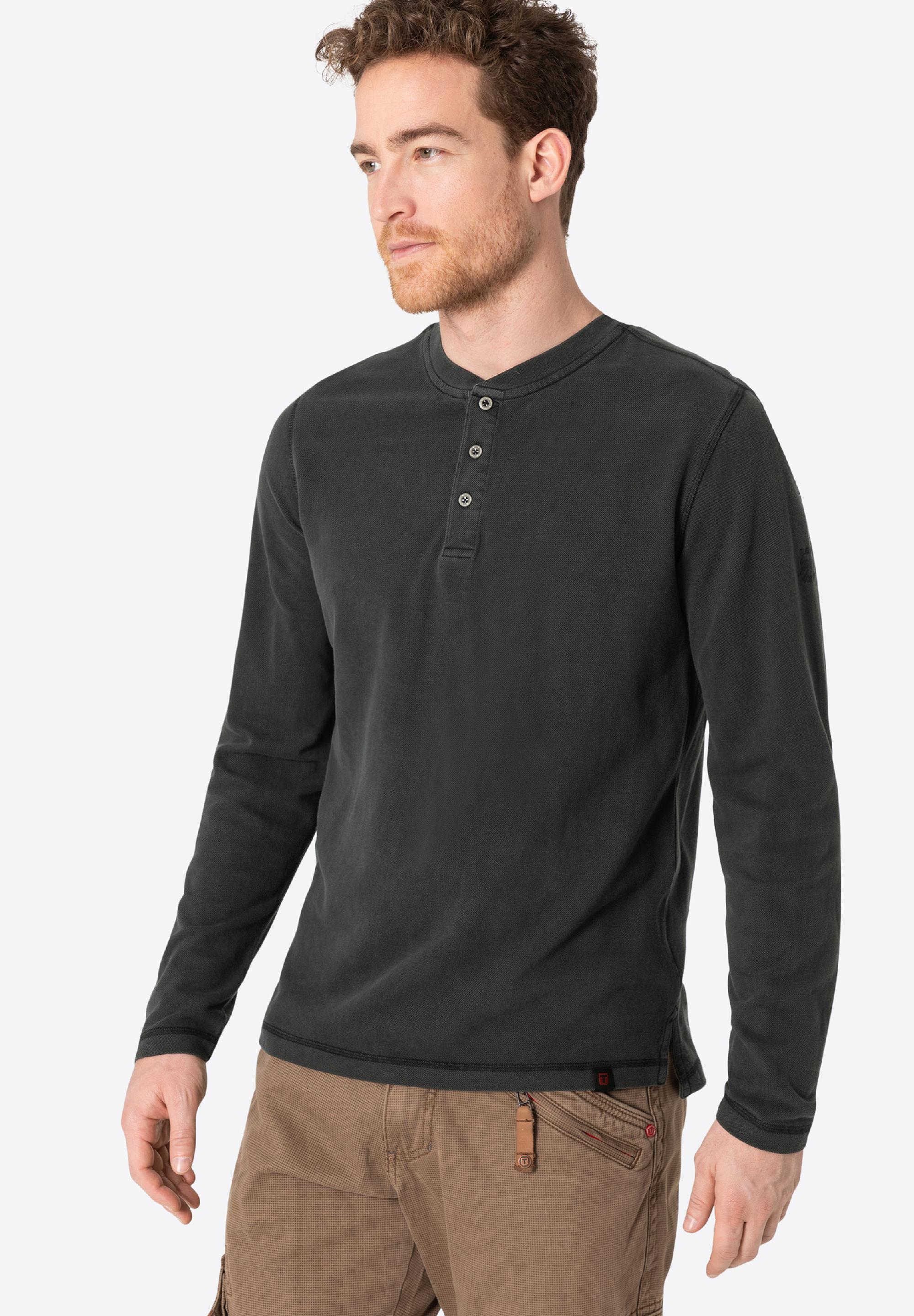 Pique Longsleeve Henley