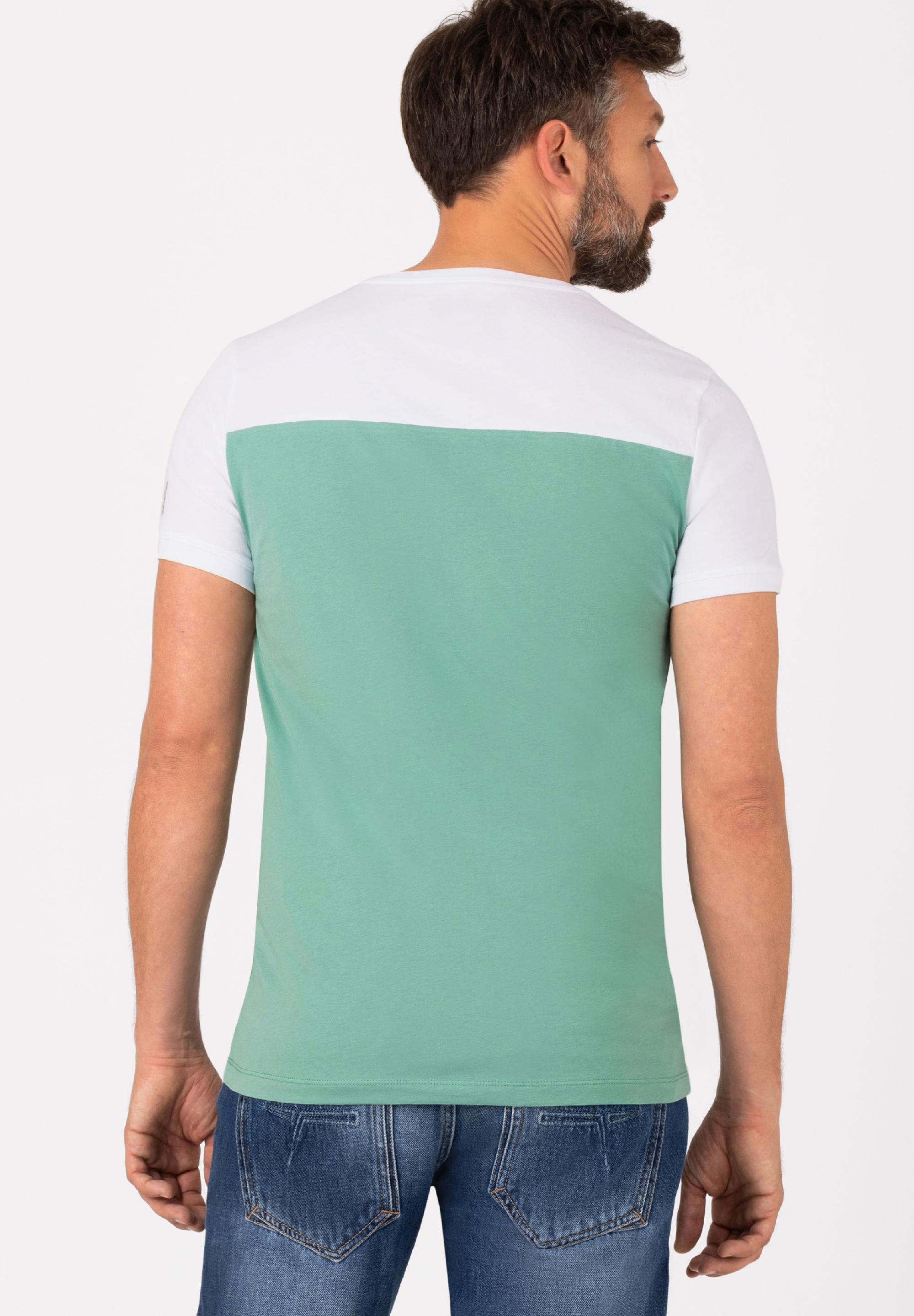 Color Block T-Shirt print