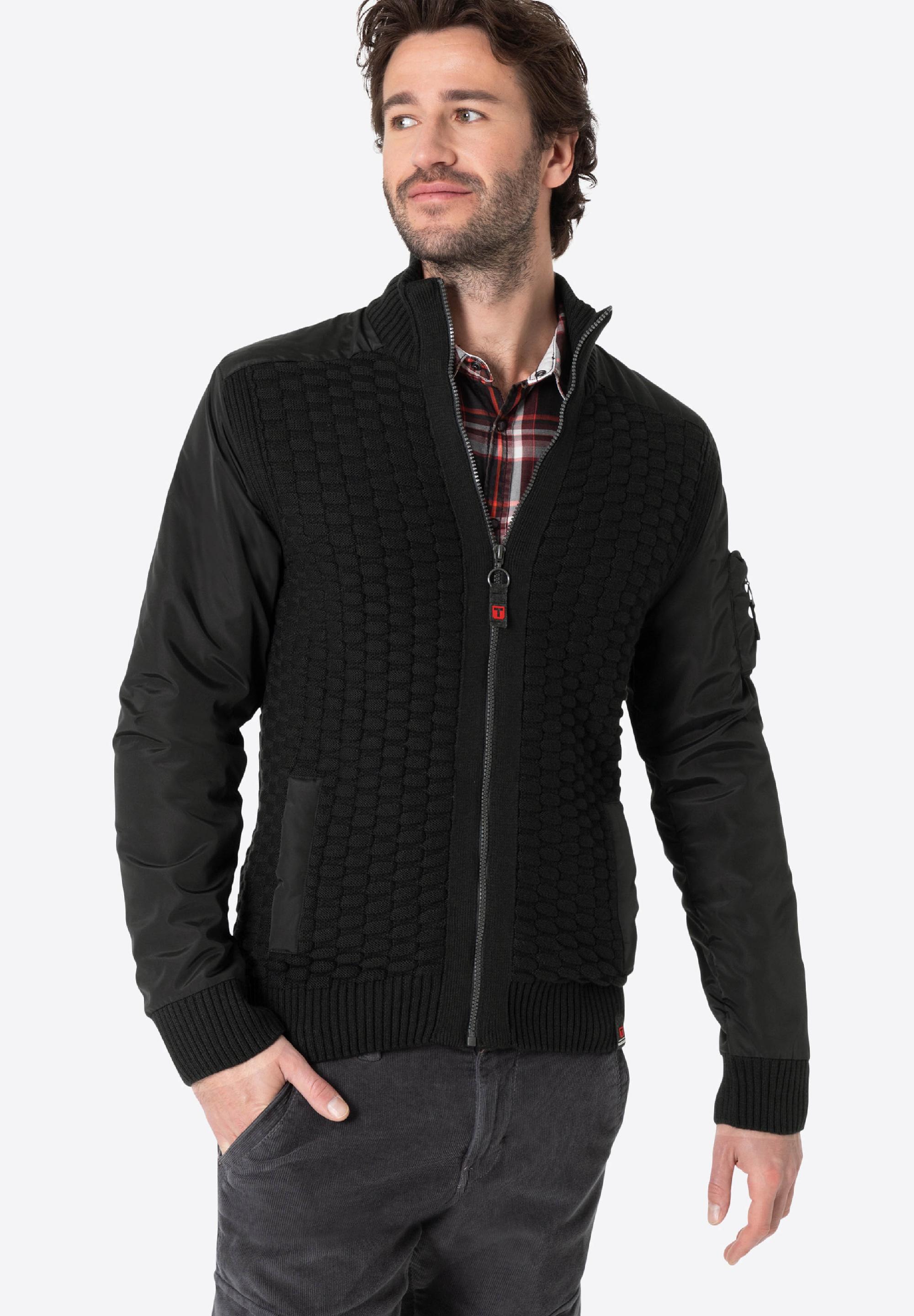 Knit Bomber Jacket