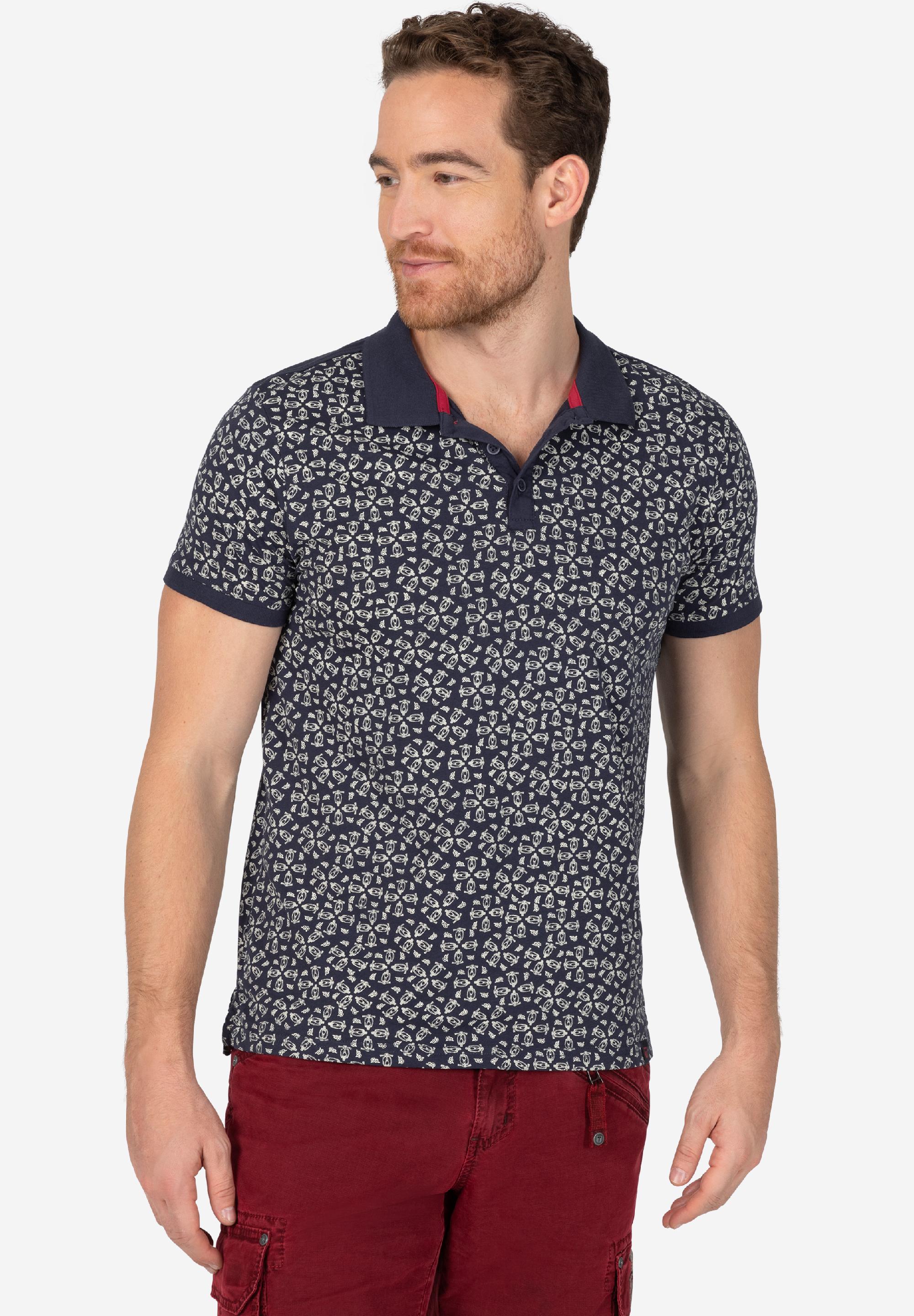 Printed Poloshirt