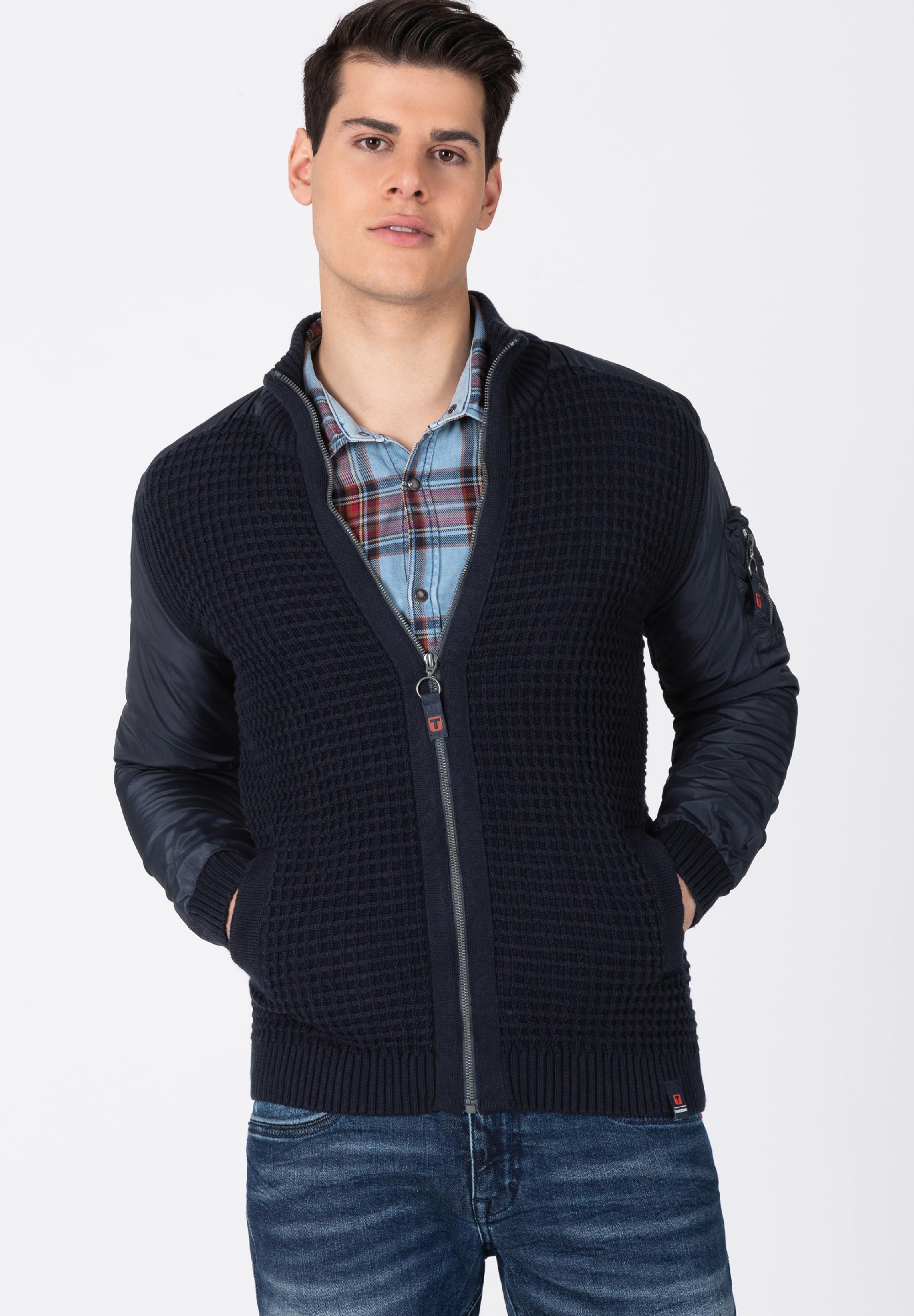 Knit Bomber Jacket