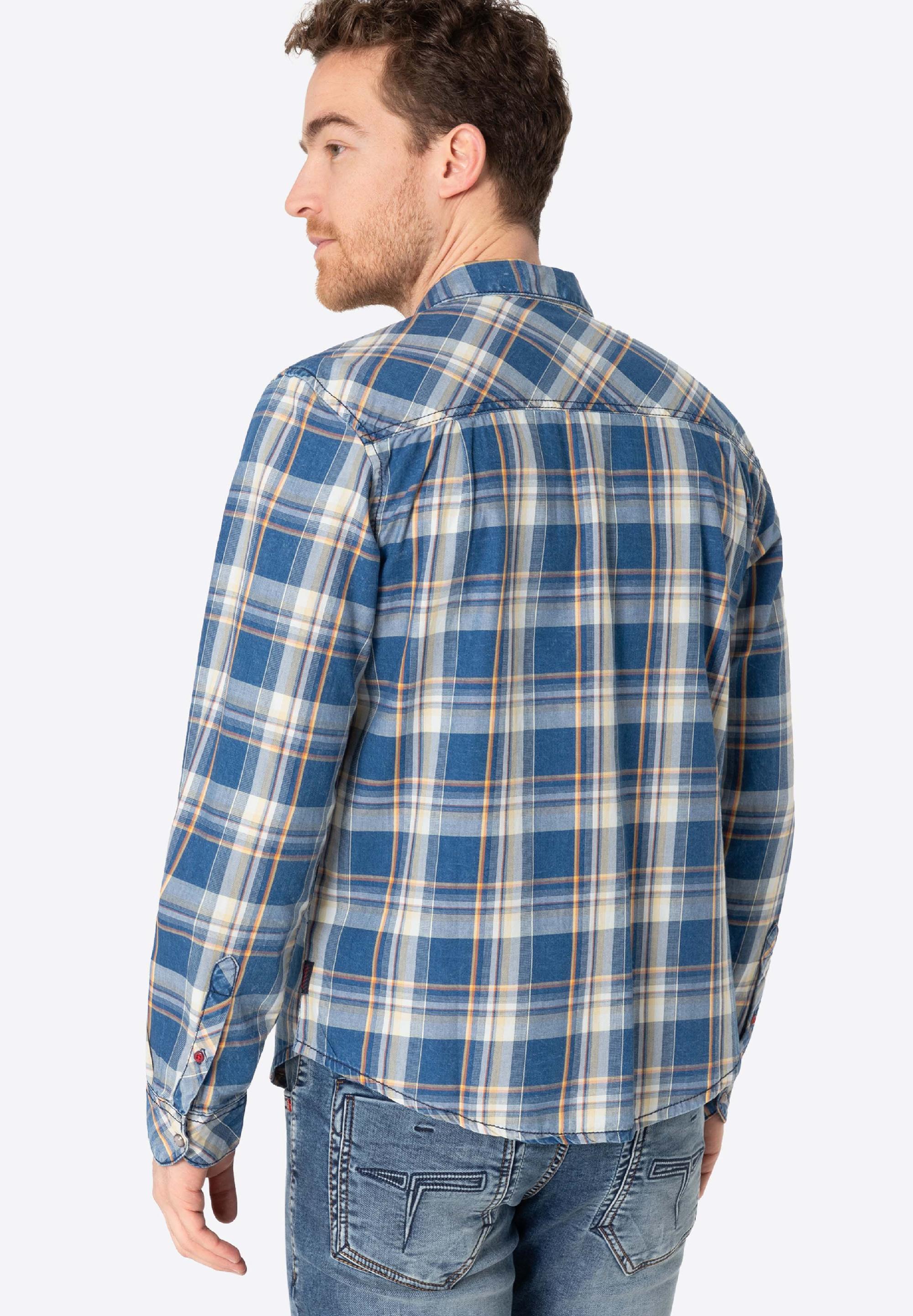 Indigo Check Shirt