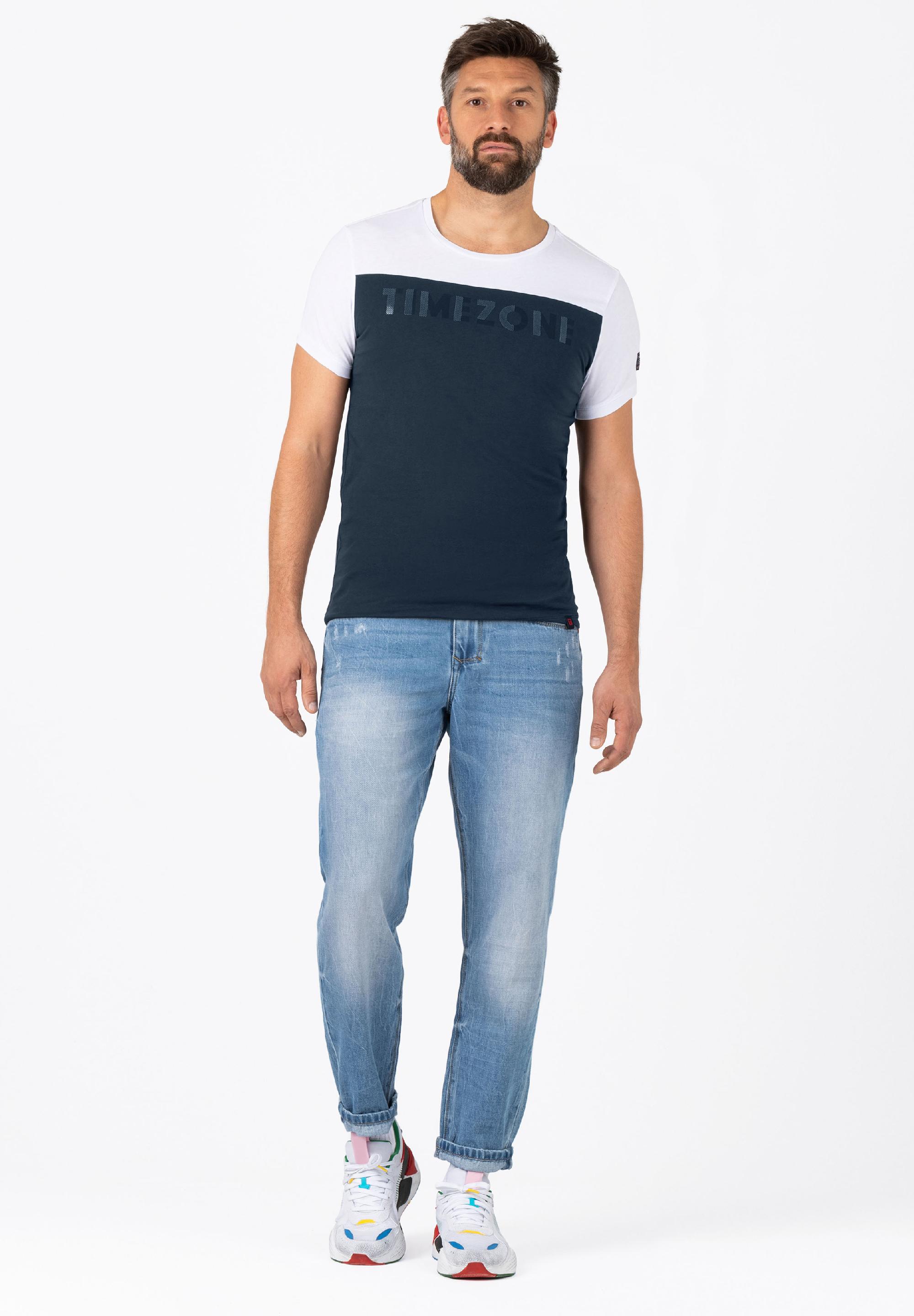 Color Block T-Shirt print