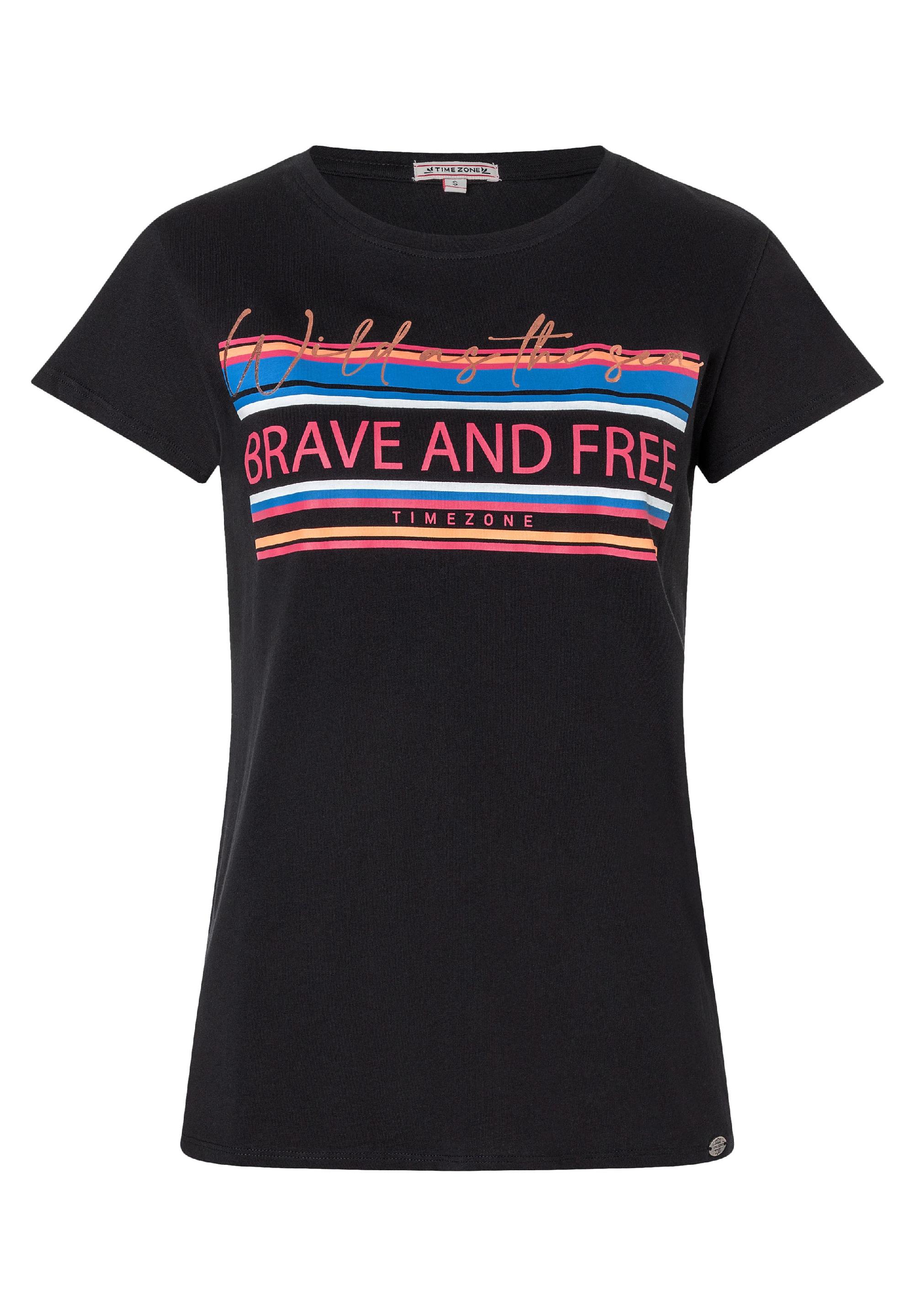 Brave and Free T-Shirt decoration