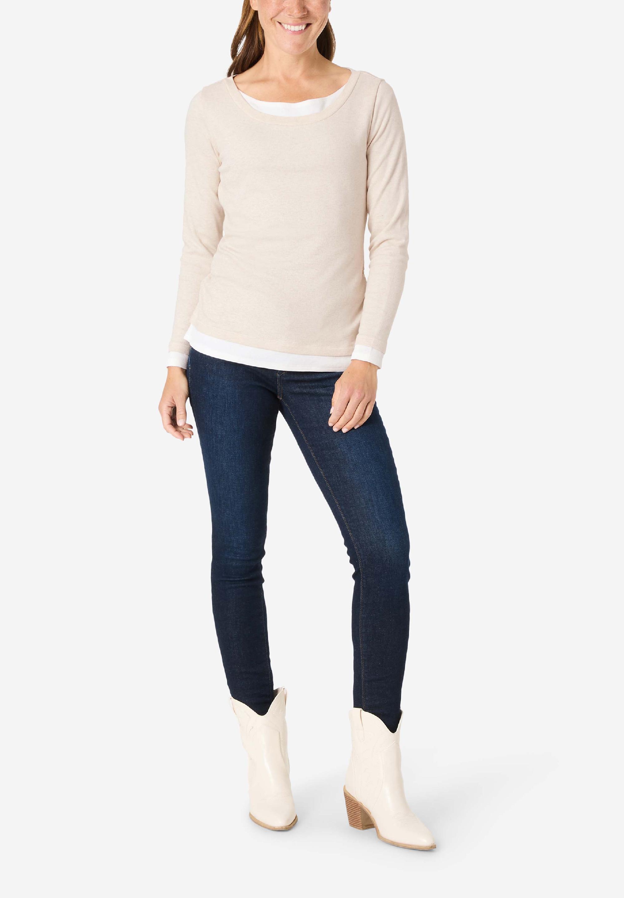 Gathered Double Longsleeve