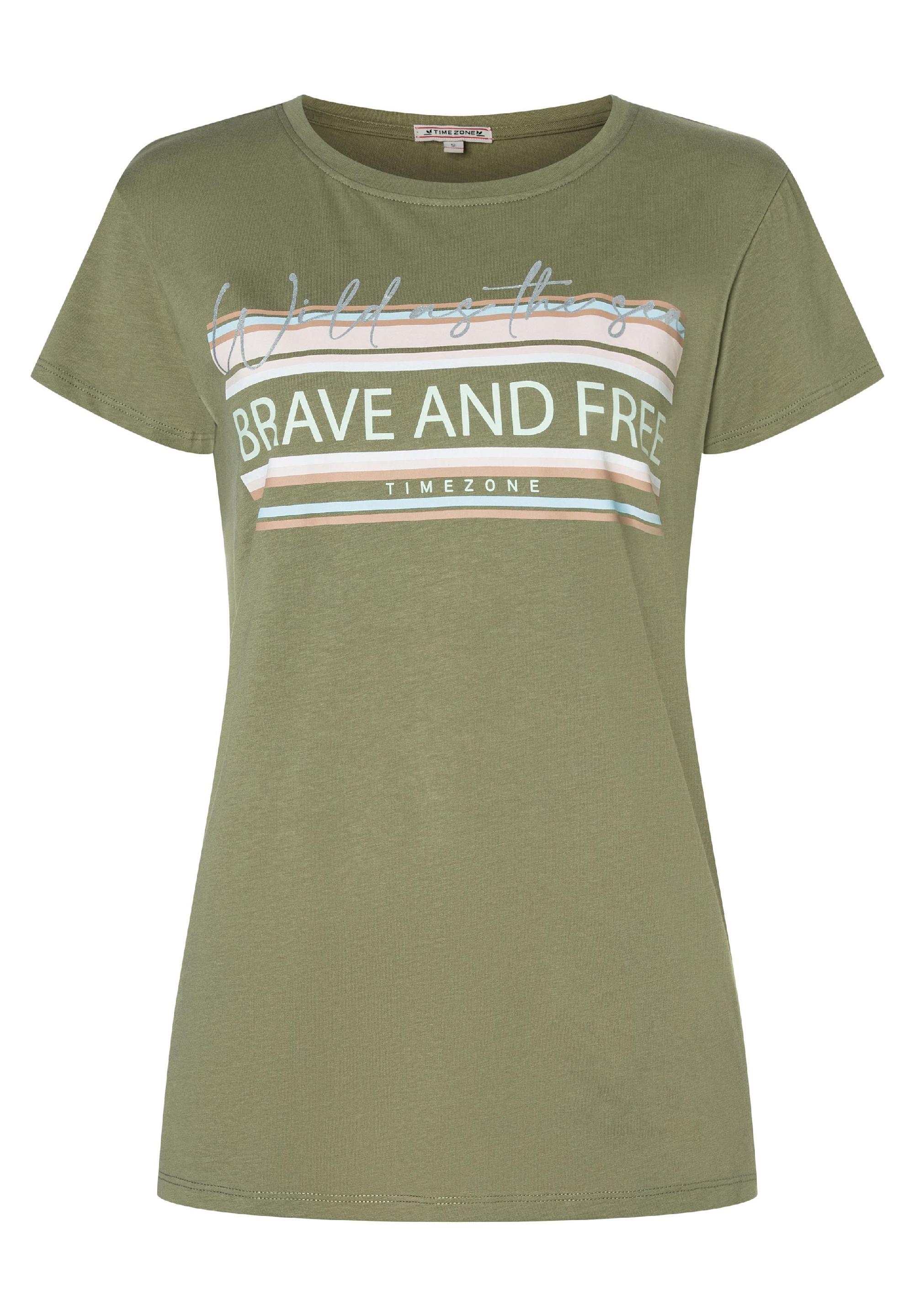 Brave and Free T-Shirt decoration