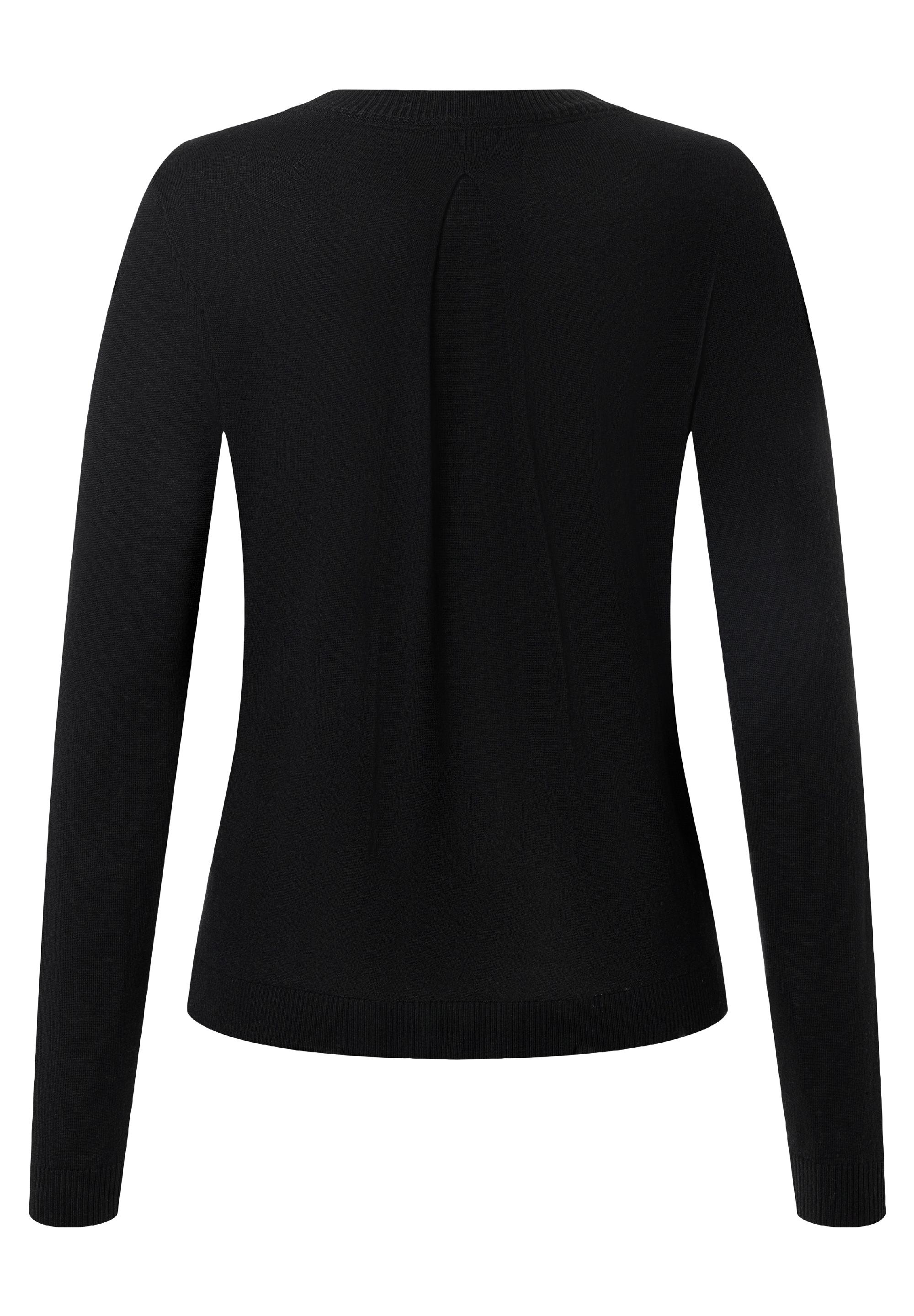 Pleat-Back Pullover