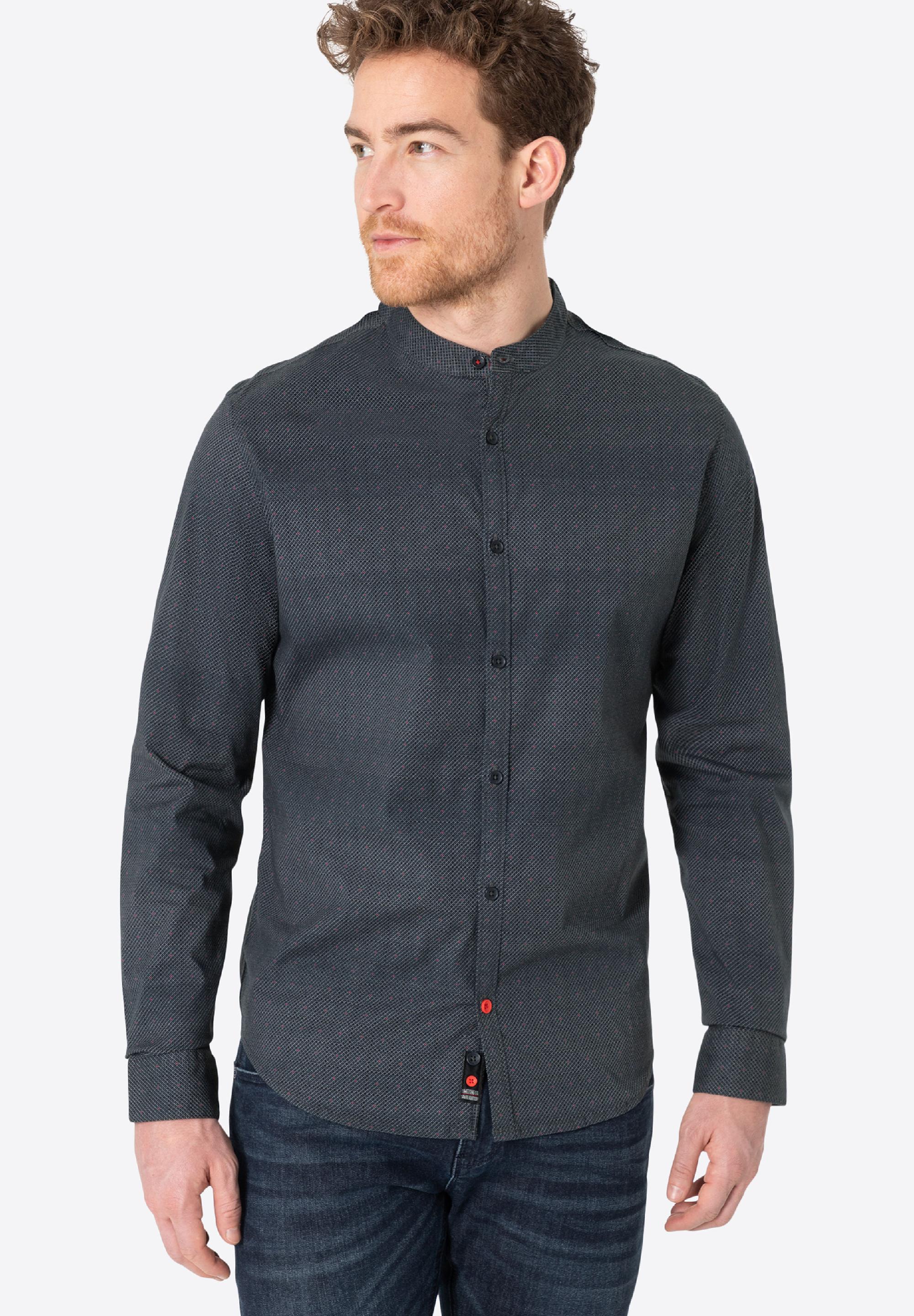 Stand-up-collar Shirt