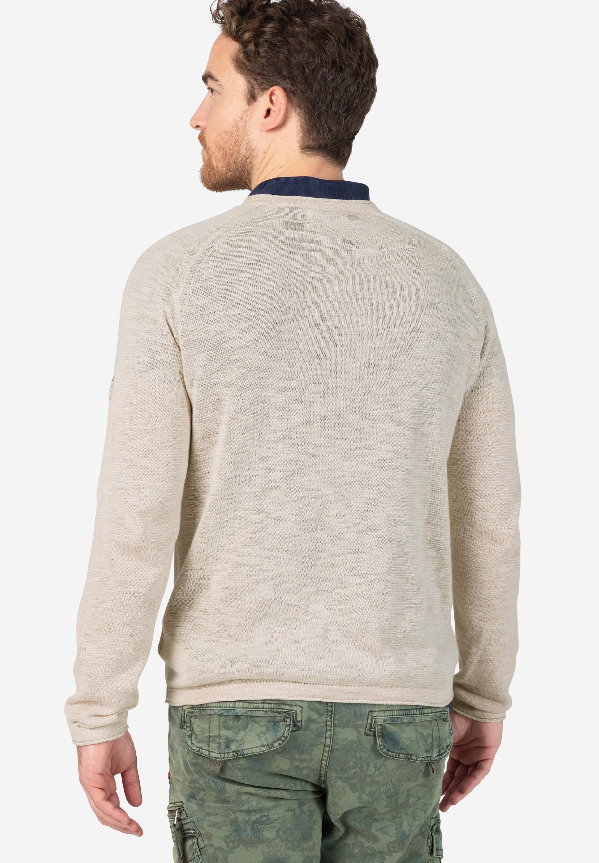 Spiral Knit Crewneck