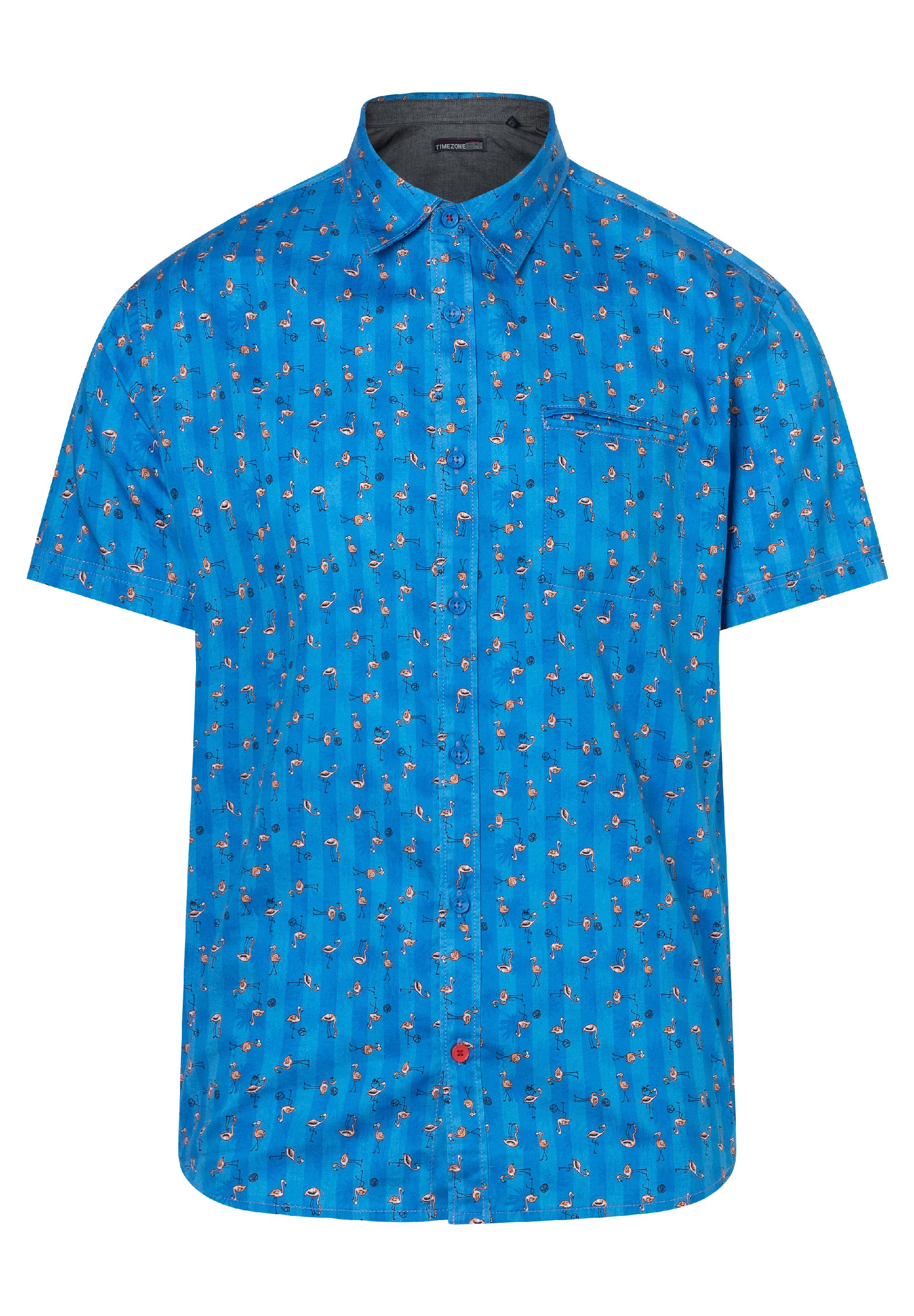 Printed Basic Shortsleeve Shirt print