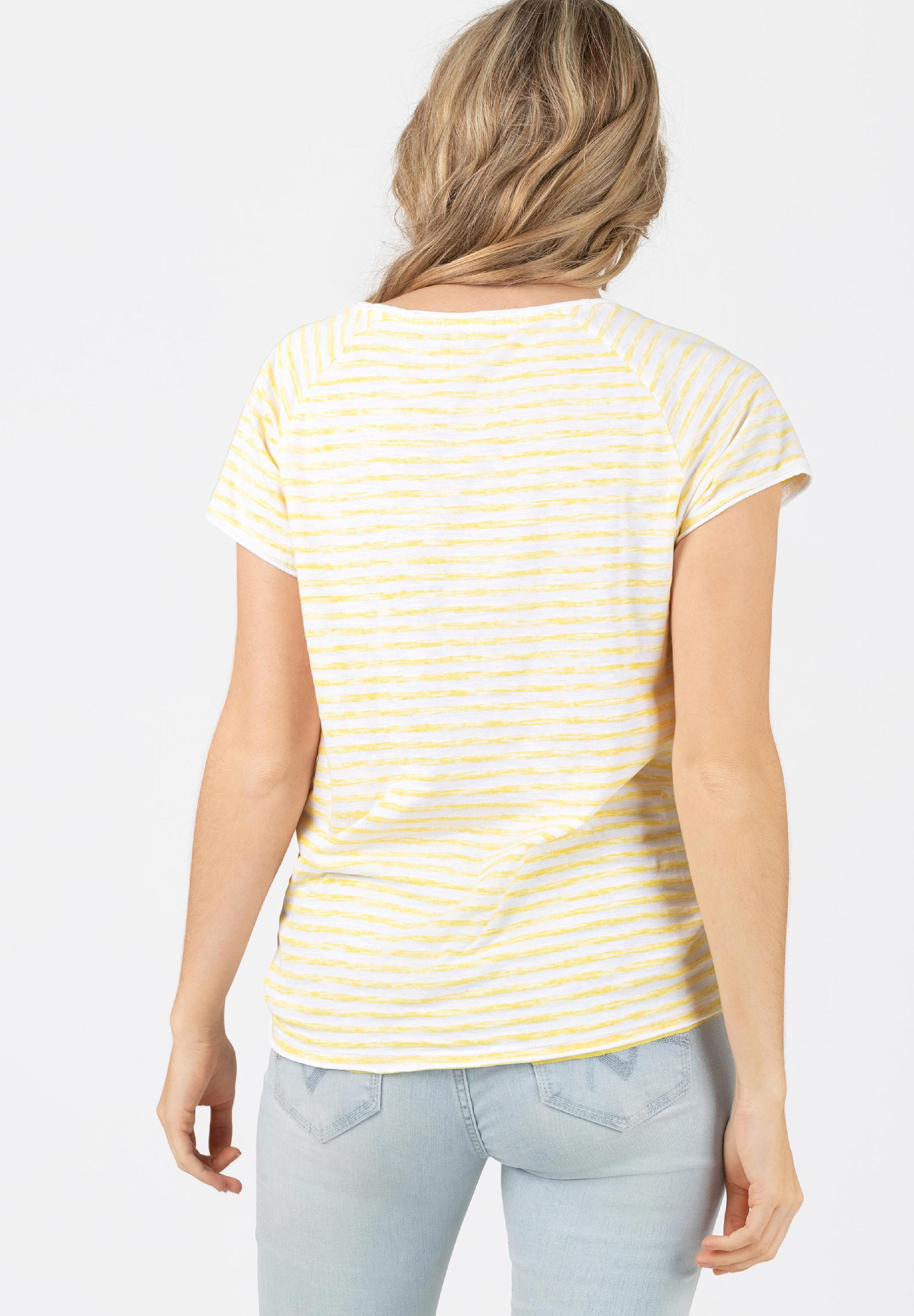 Striped Raglan T-Shirt print