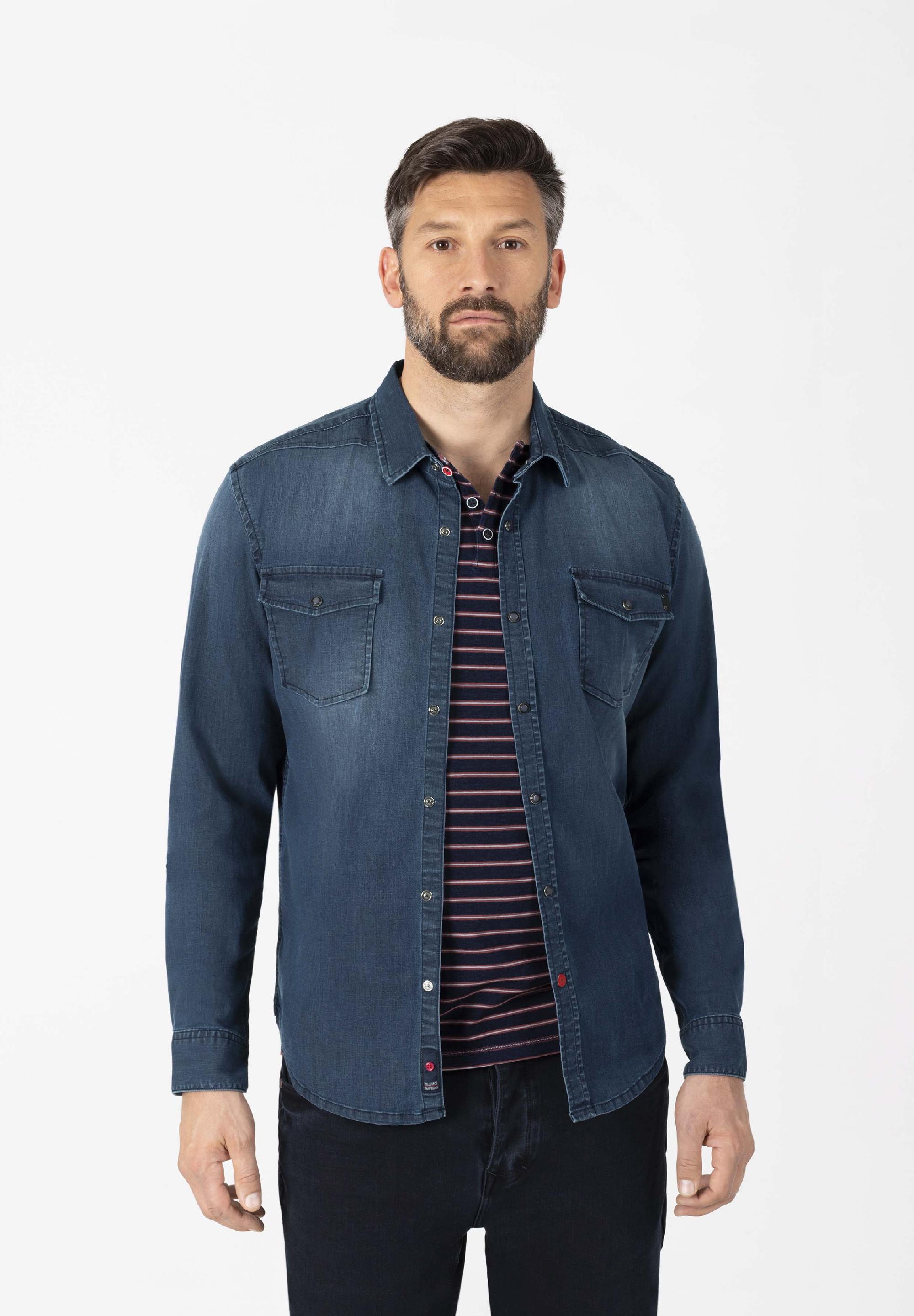 Stretch Denim Shirt