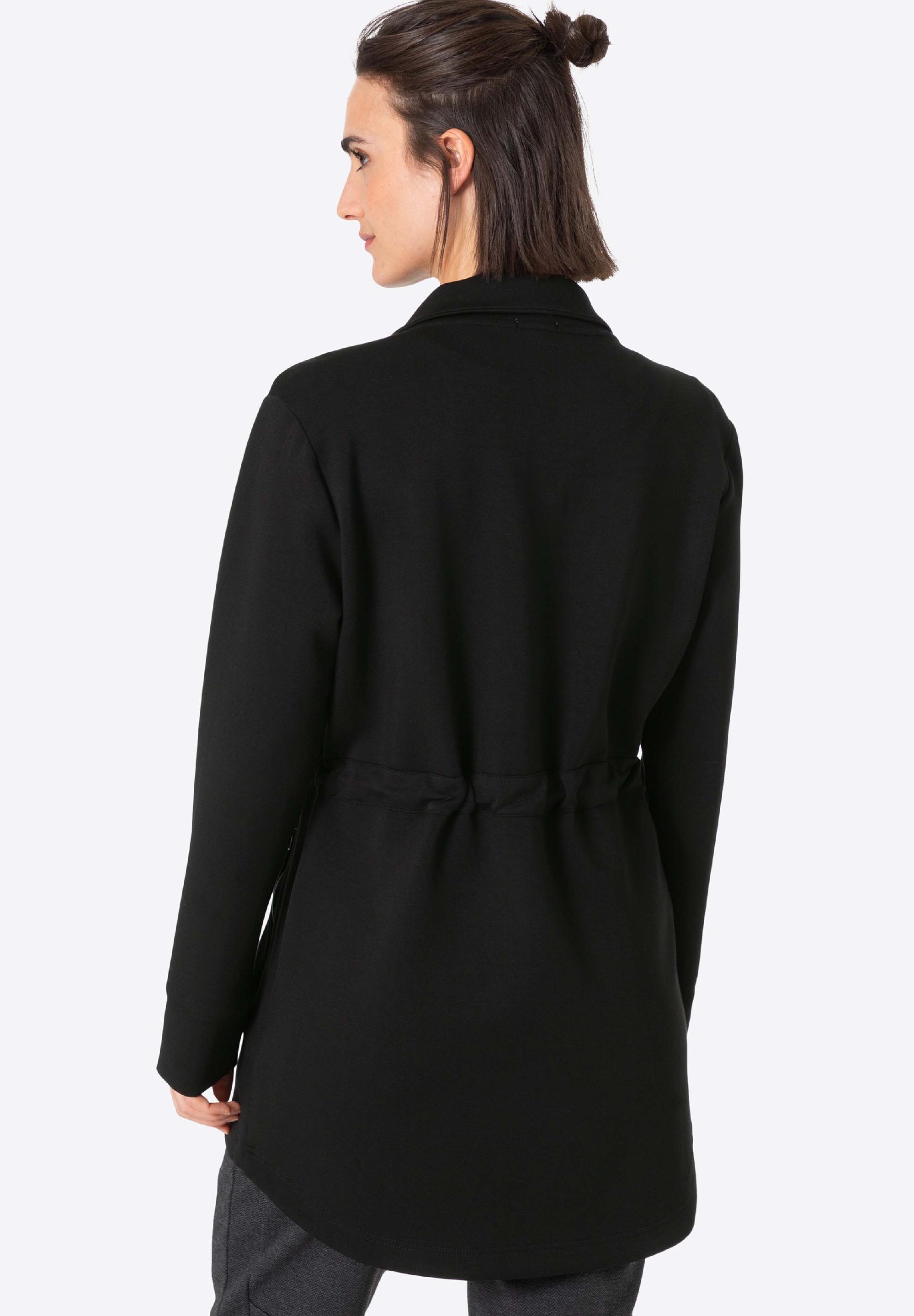 Long High Neck Zip Jacket