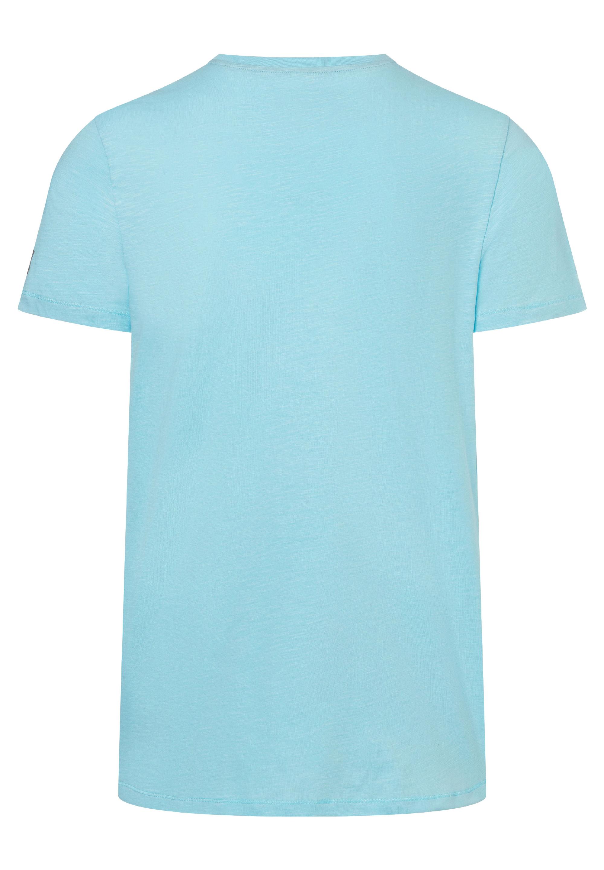 Striped Palm T-Shirt print