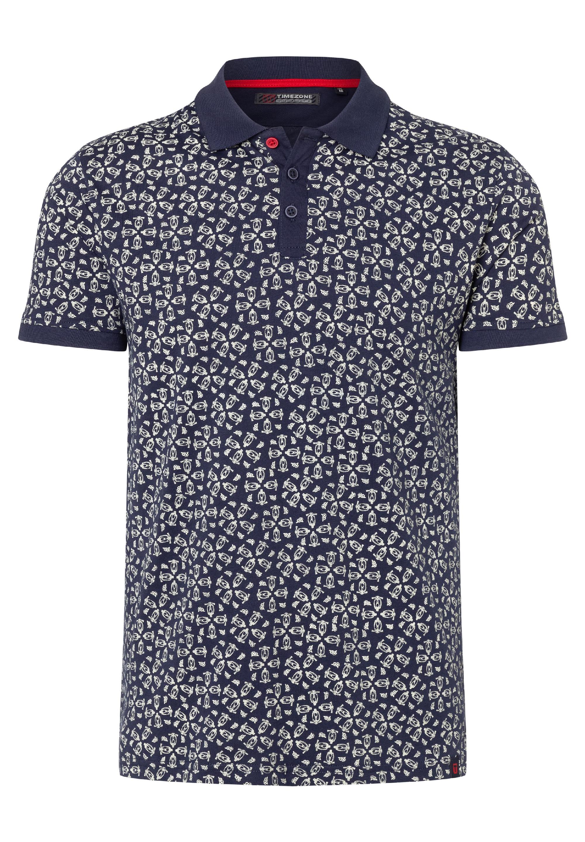 Printed Poloshirt