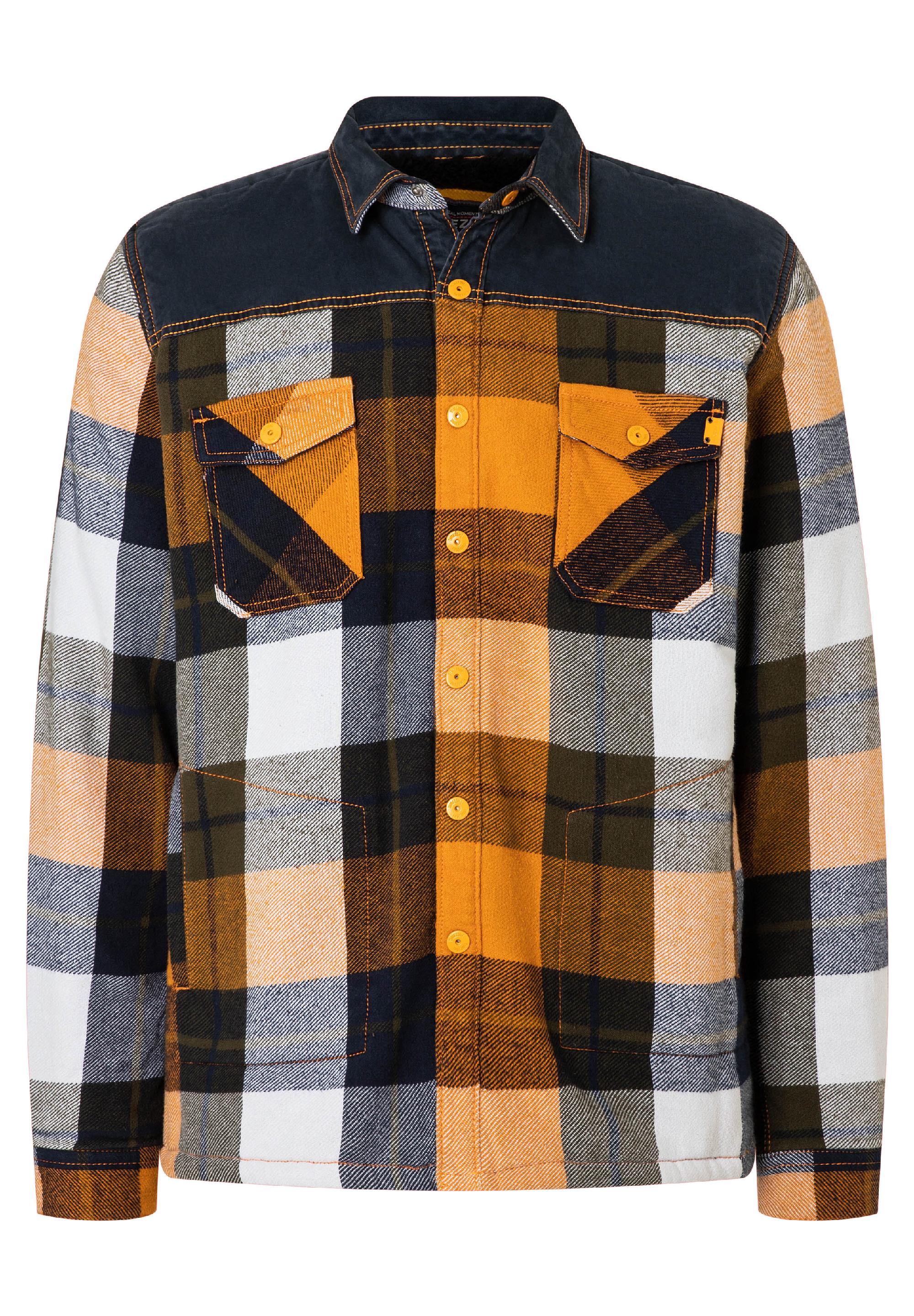 Overshirt Fabricmix padded