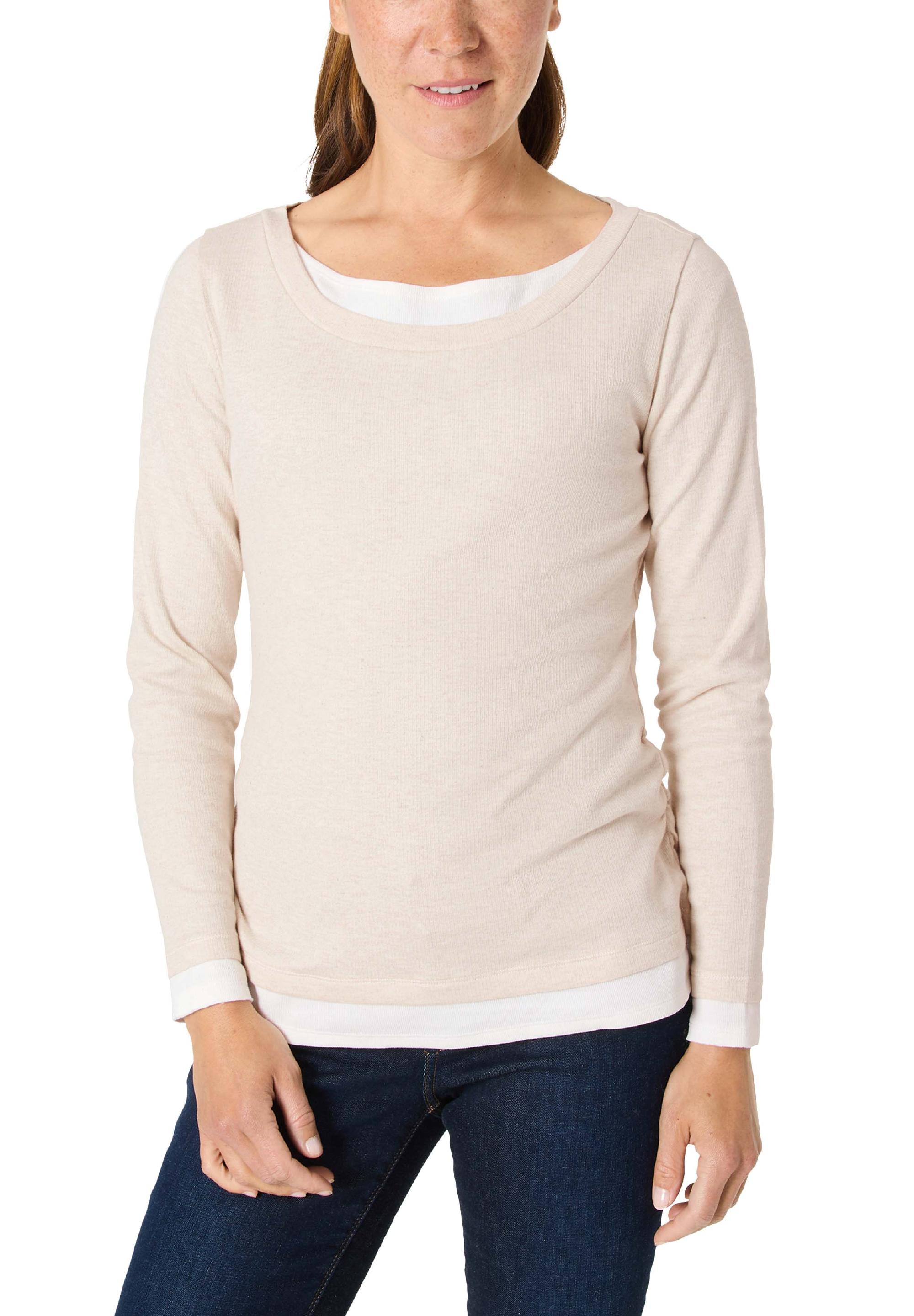 Gathered Double Longsleeve