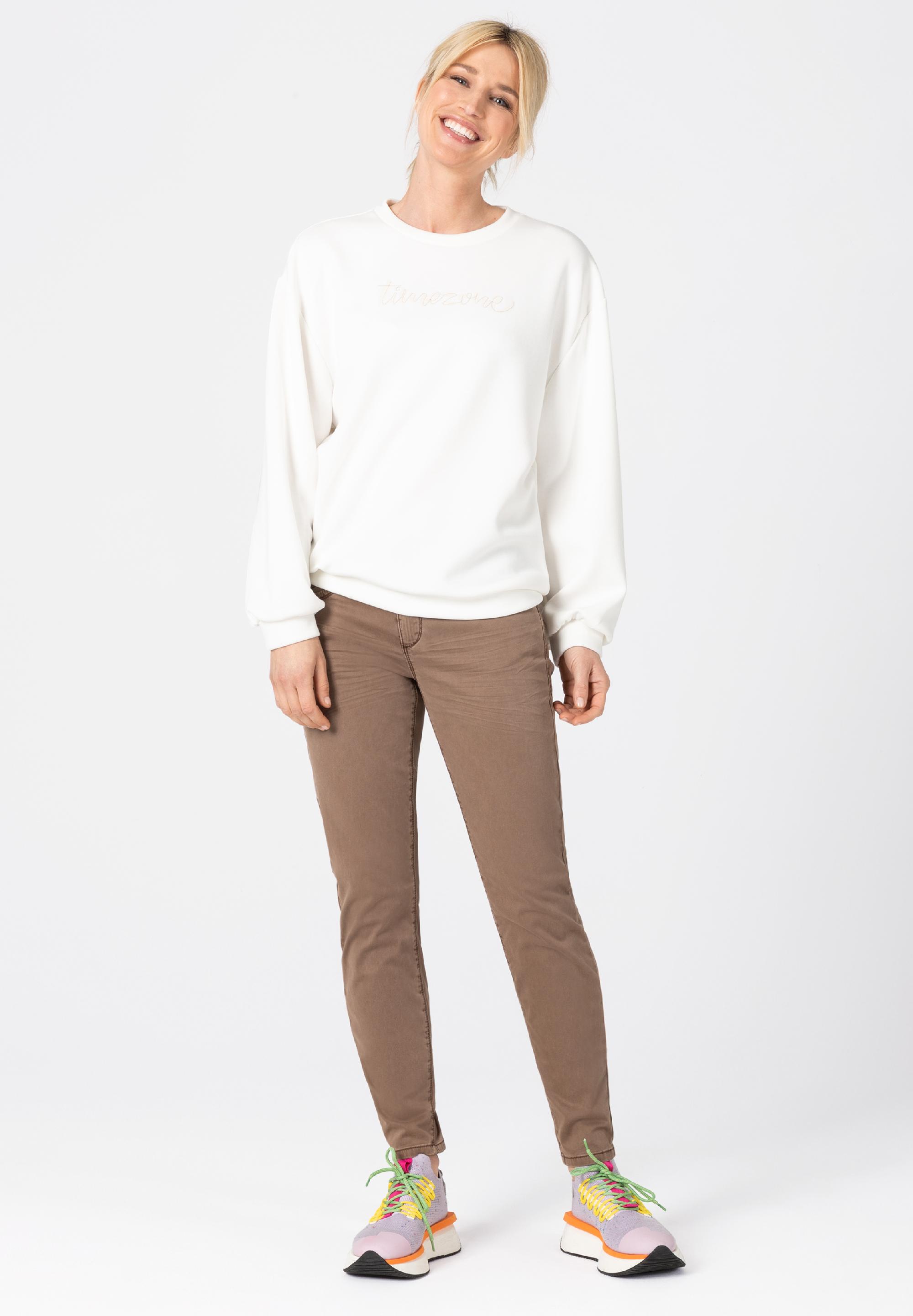 Puff Sleeve Roundneck