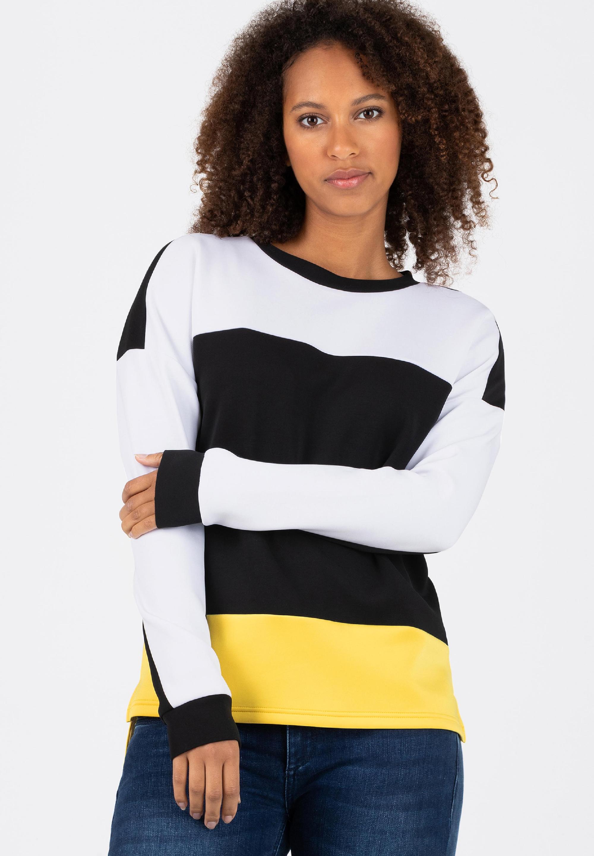 Colorblock Sweatshirt decoration