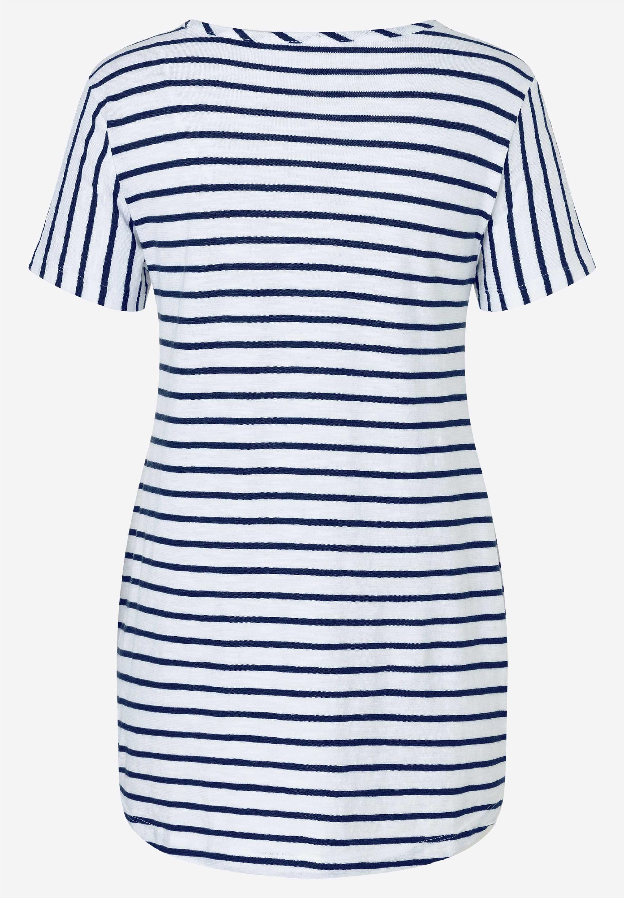 Striped A-Shape T-Shirt